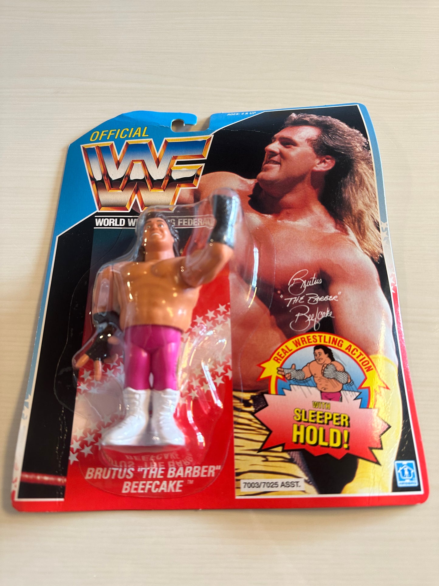 Brutus the Barber Beefcake Series 1 WWF Hasbro