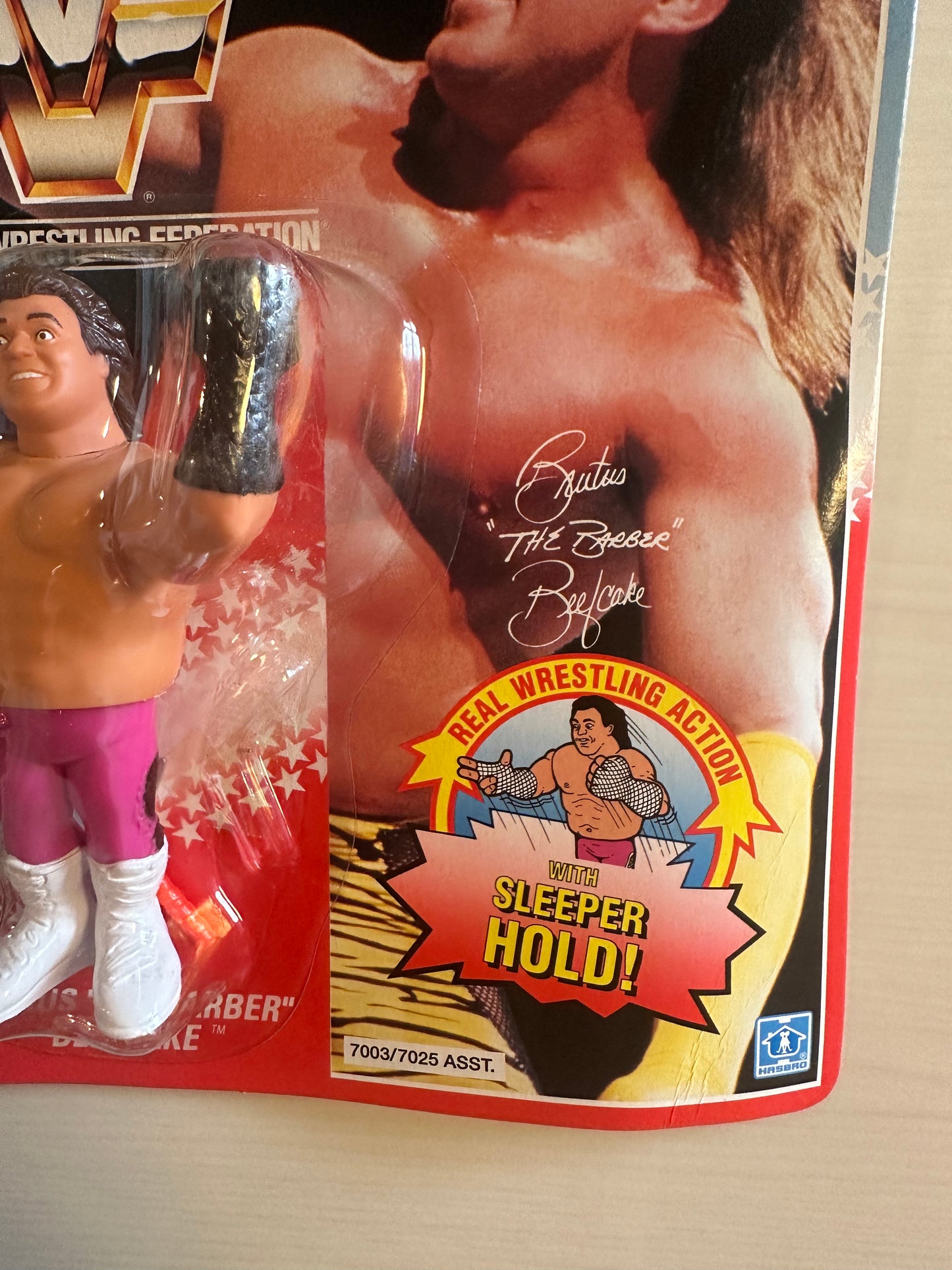 Brutus the Barber Beefcake Series 1 WWF Hasbro