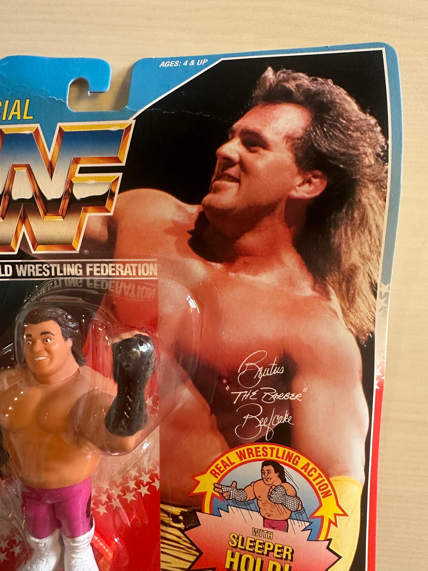 Brutus the Barber Beefcake Series 1 WWF Hasbro