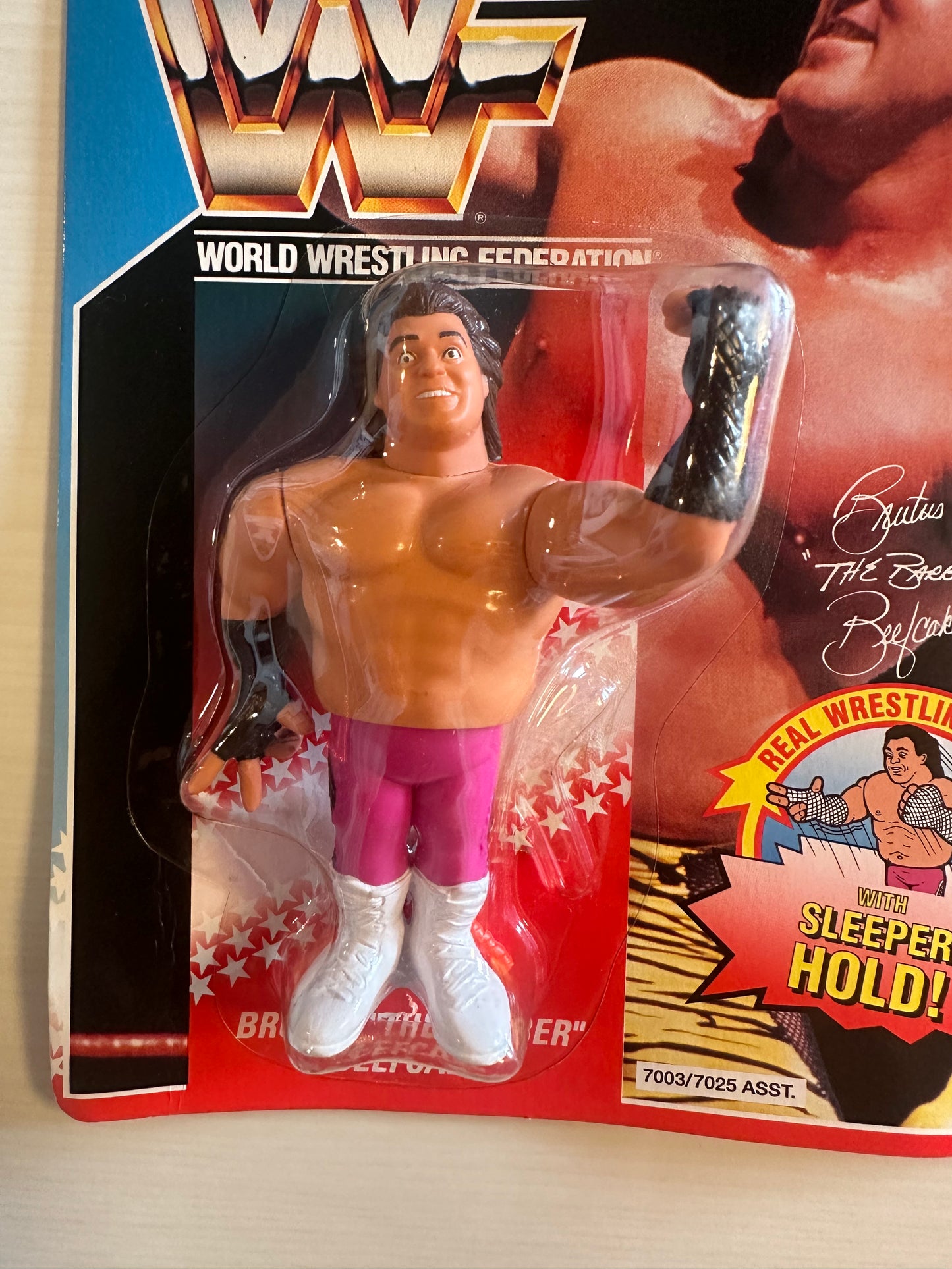 Brutus the Barber Beefcake Series 1 WWF Hasbro