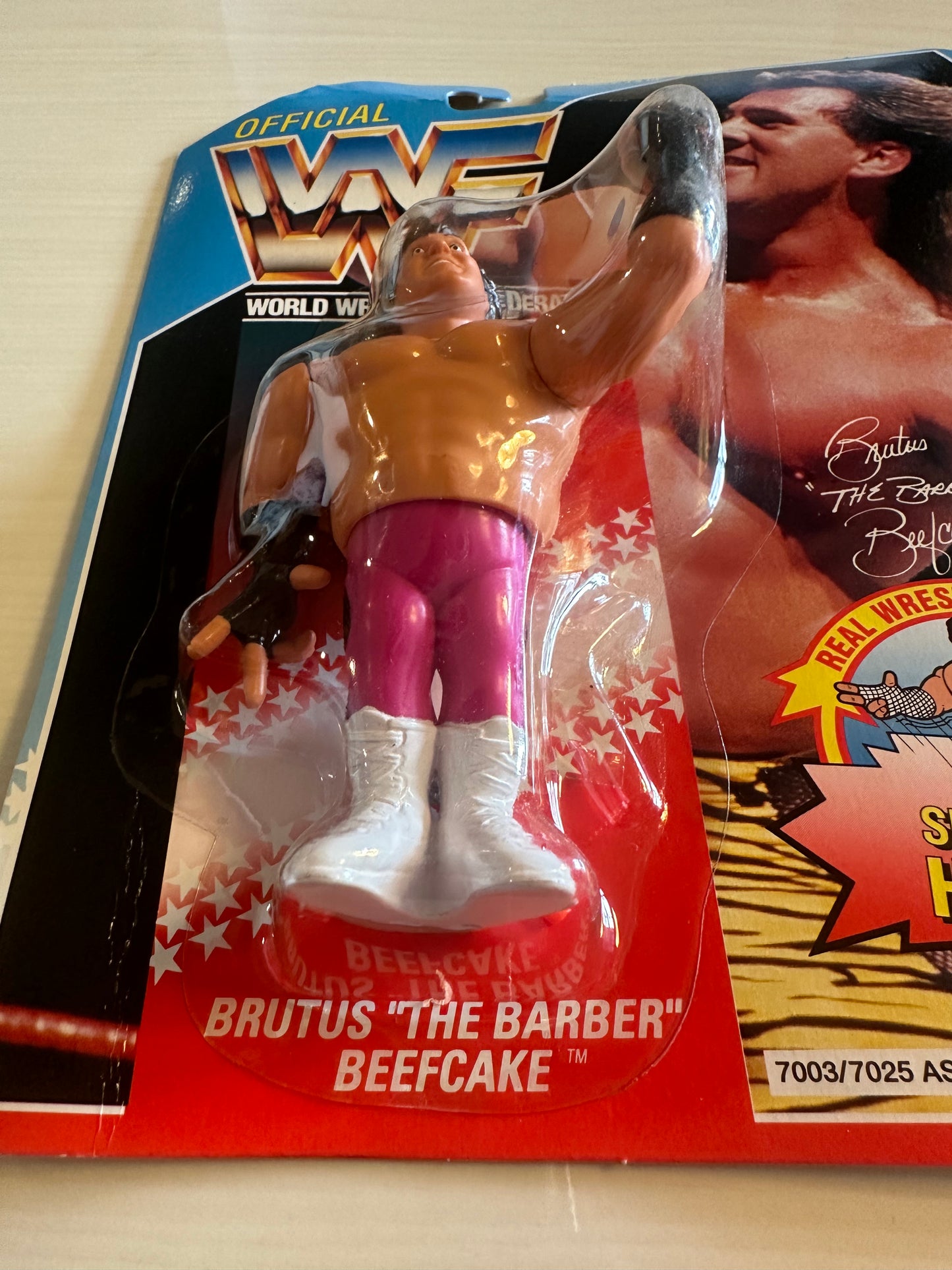 Brutus the Barber Beefcake Series 1 WWF Hasbro