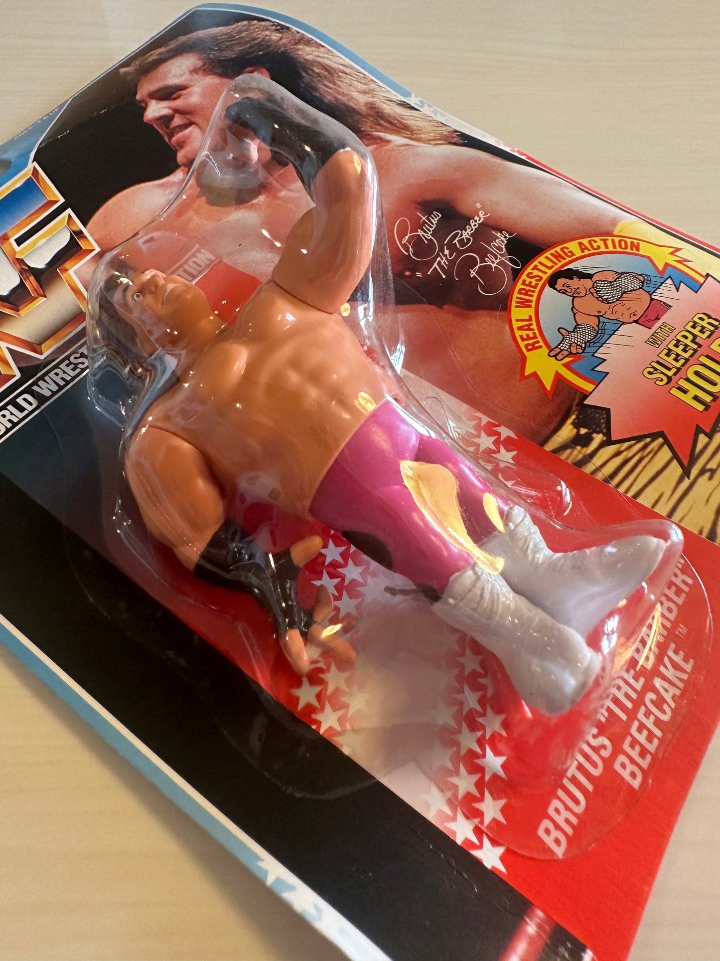 Brutus the Barber Beefcake Series 1 WWF Hasbro