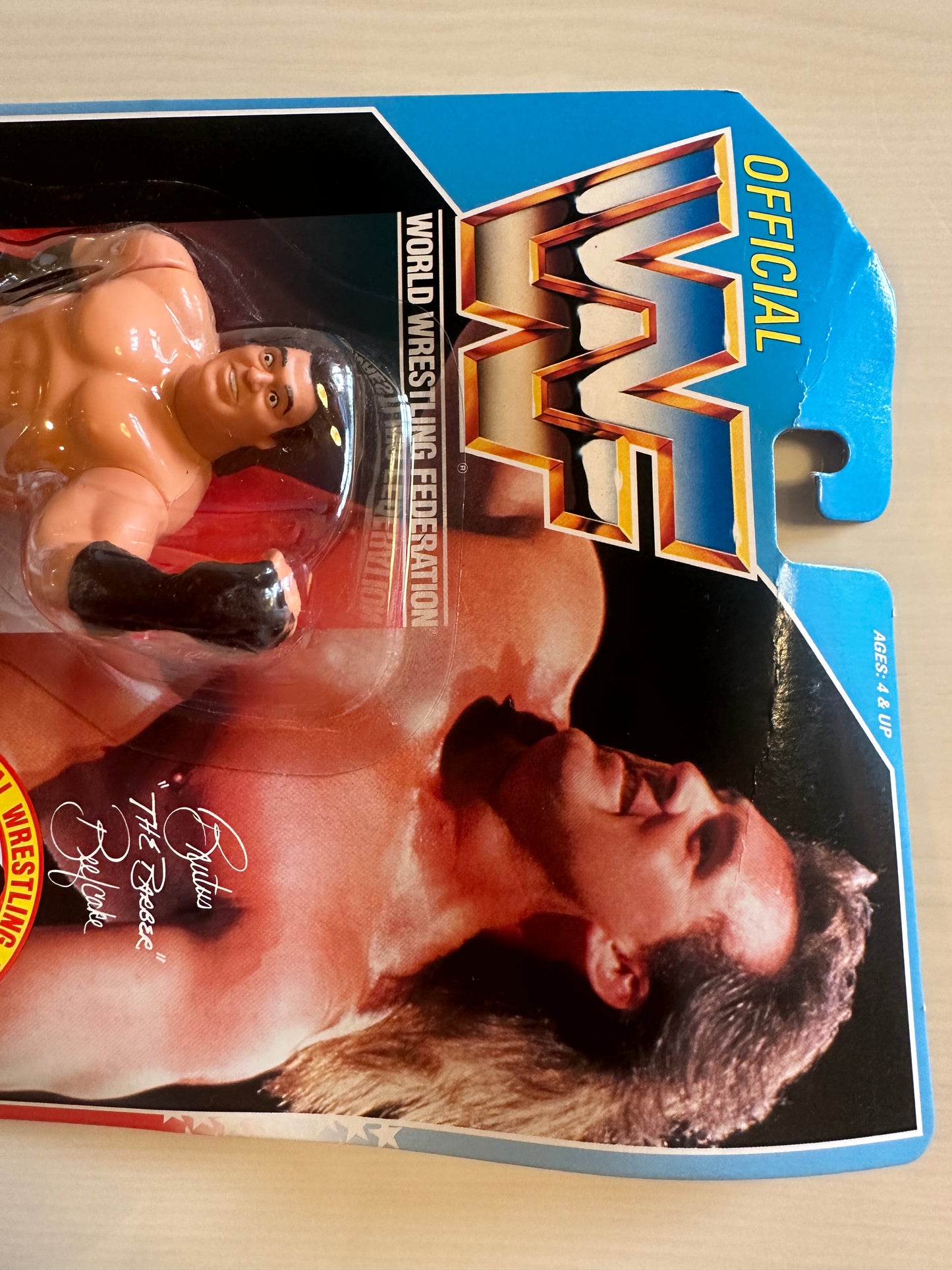 Brutus the Barber Beefcake Series 1 WWF Hasbro