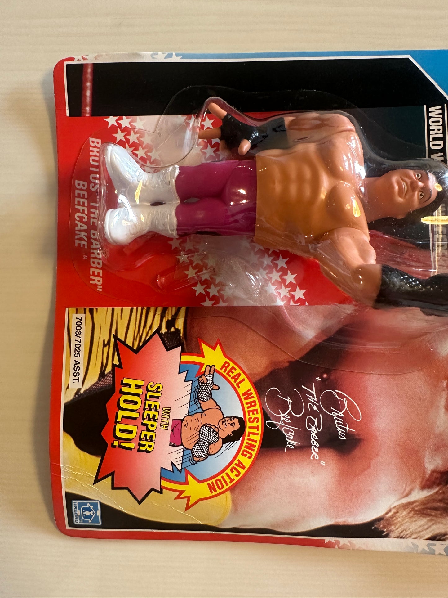 Brutus the Barber Beefcake Series 1 WWF Hasbro