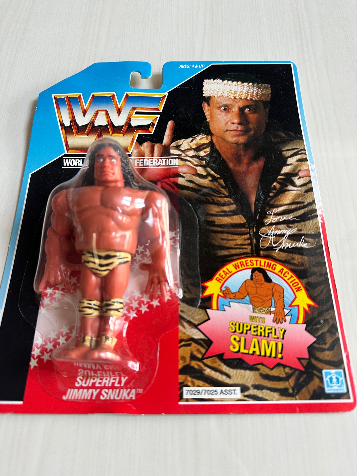 Superfly Jimmy Snuka Series 2 WWF Hasbro
