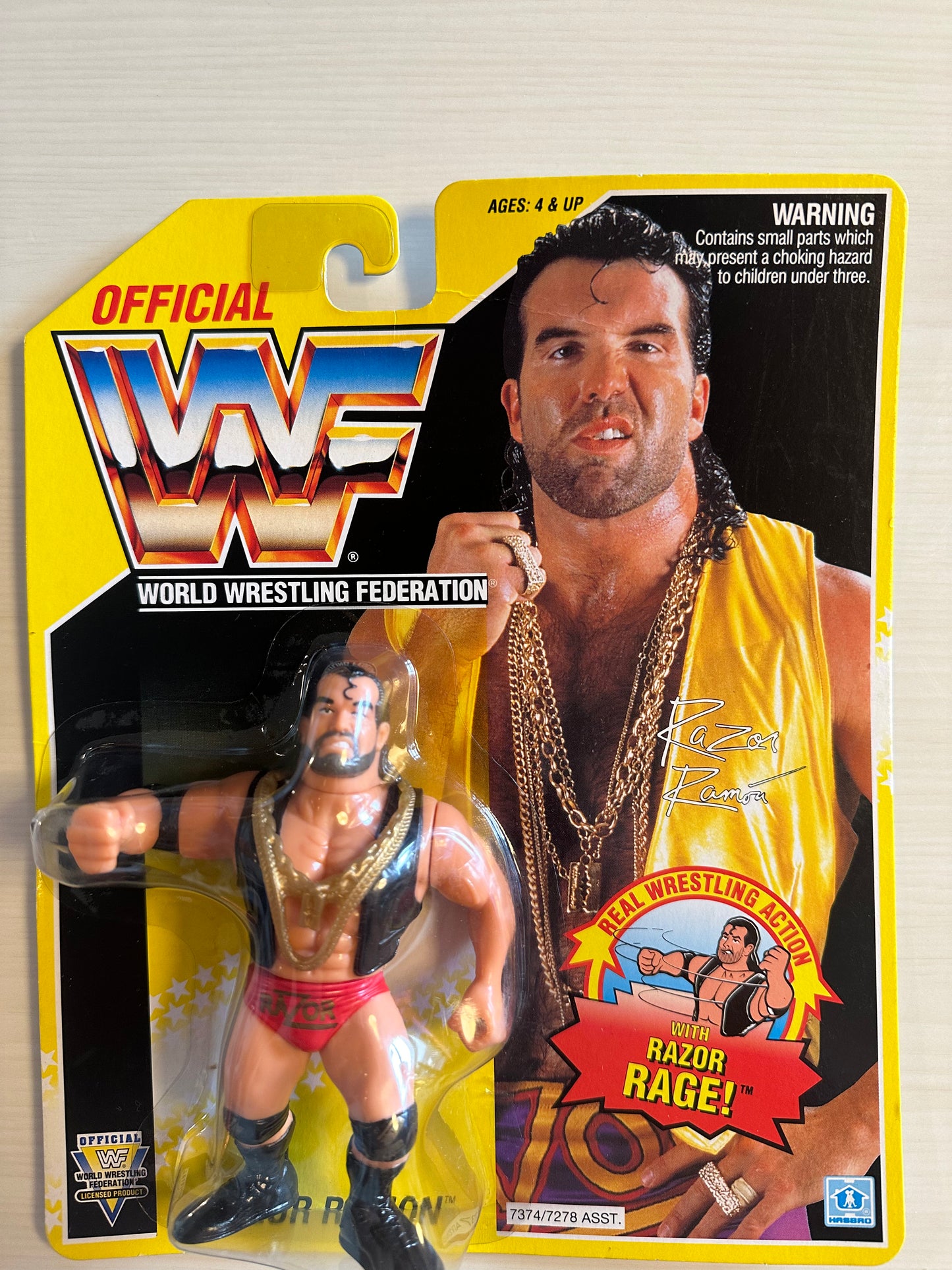Wwf Hotline Razor Ramon Razor Ramon Series 7 WWF Hasbro – retrofigure