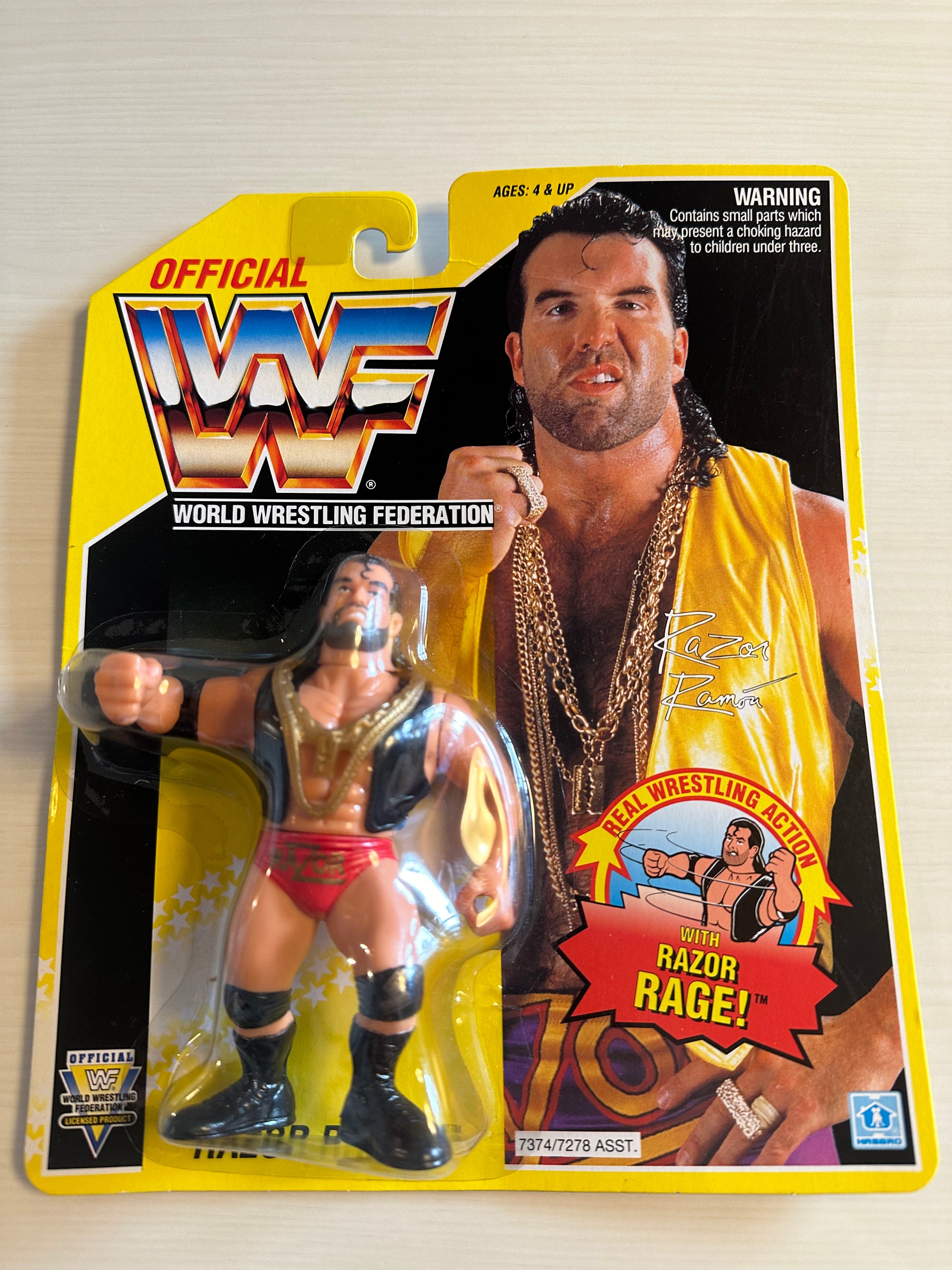 Wwf Fake Razor Ramon Razor Ramon Series 7 WWF Hasbro – retrofigure