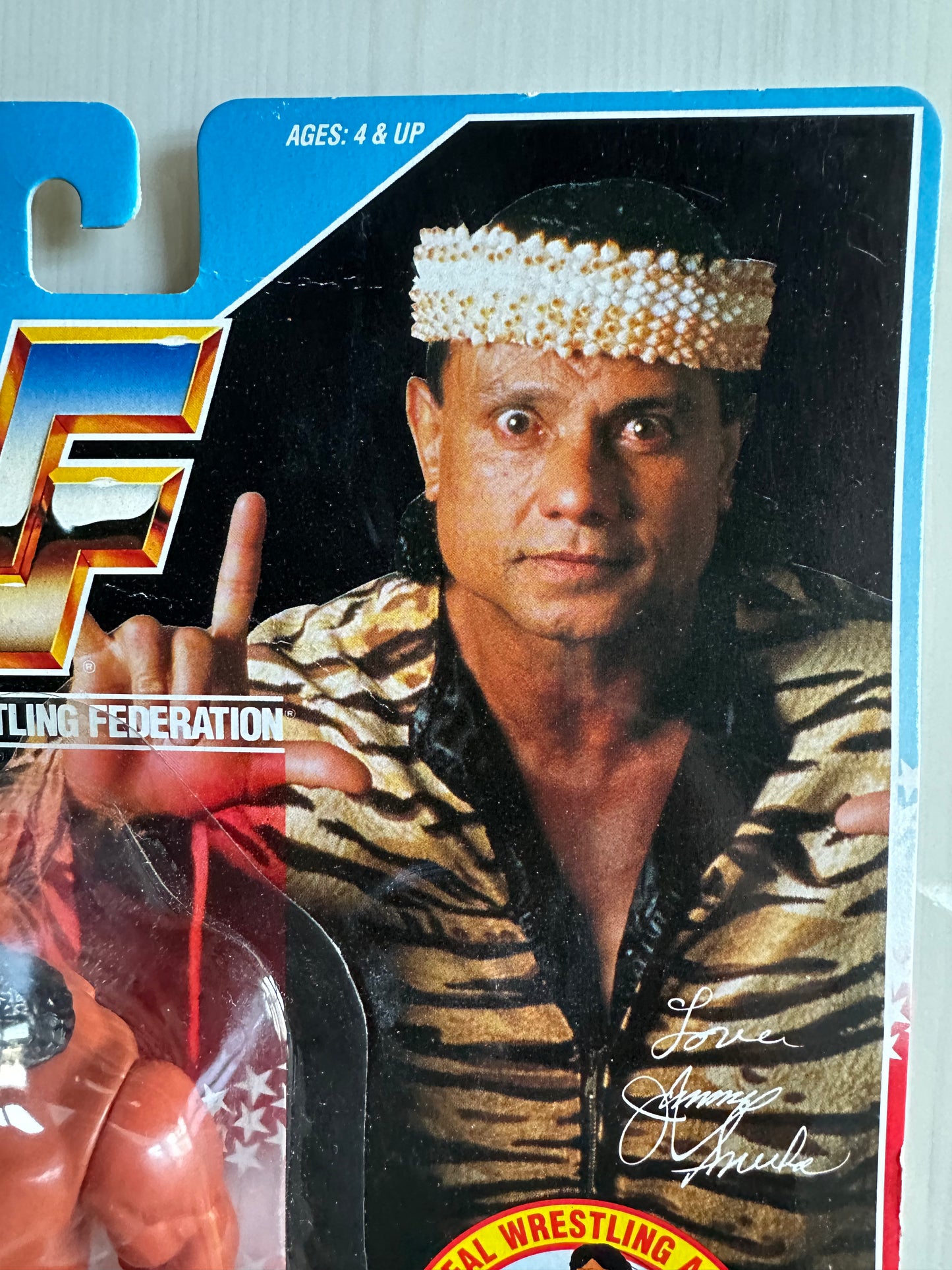 Superfly Jimmy Snuka Series 2 WWF Hasbro