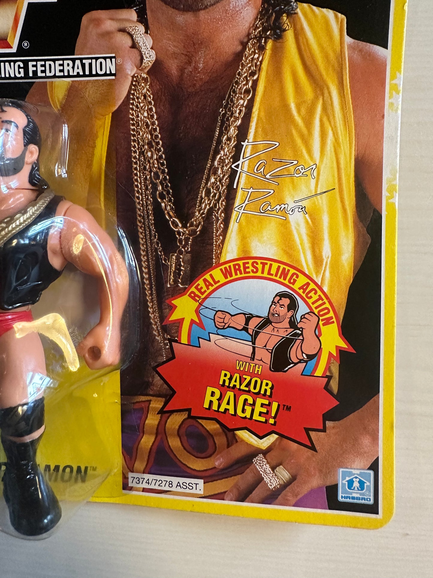 Wwf Hotline Razor Ramon Razor Ramon Series 7 WWF Hasbro – retrofigure