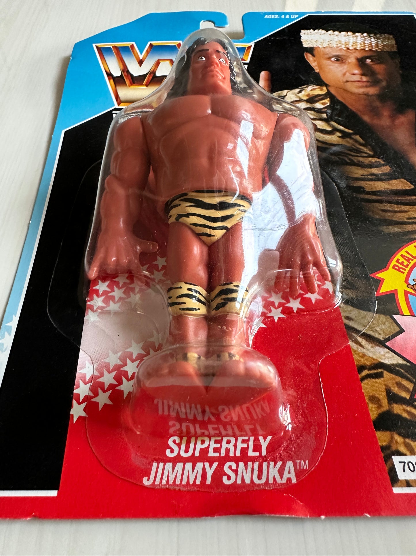 Superfly Jimmy Snuka Series 2 WWF Hasbro