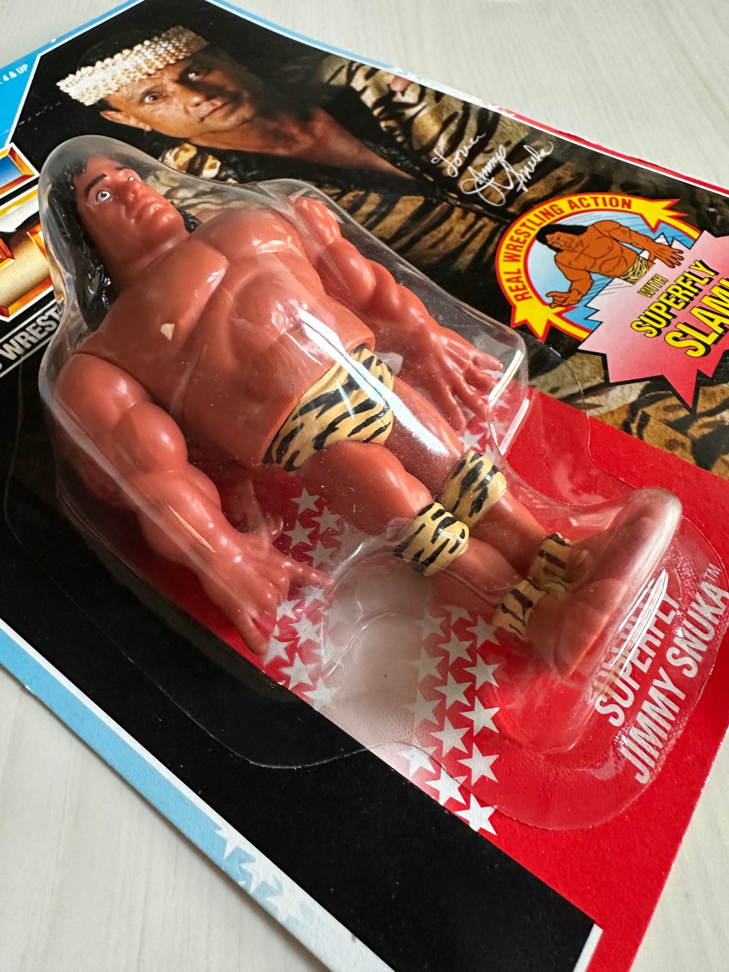 Superfly Jimmy Snuka Series 2 WWF Hasbro
