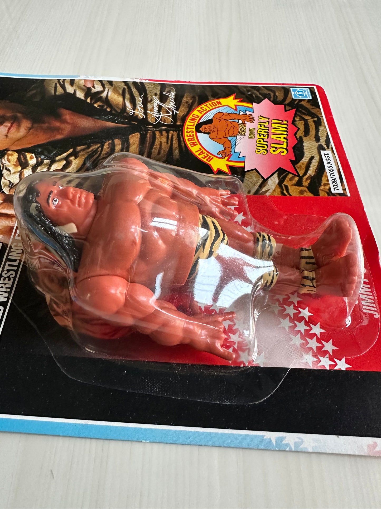 Superfly Jimmy Snuka Series 2 WWF Hasbro