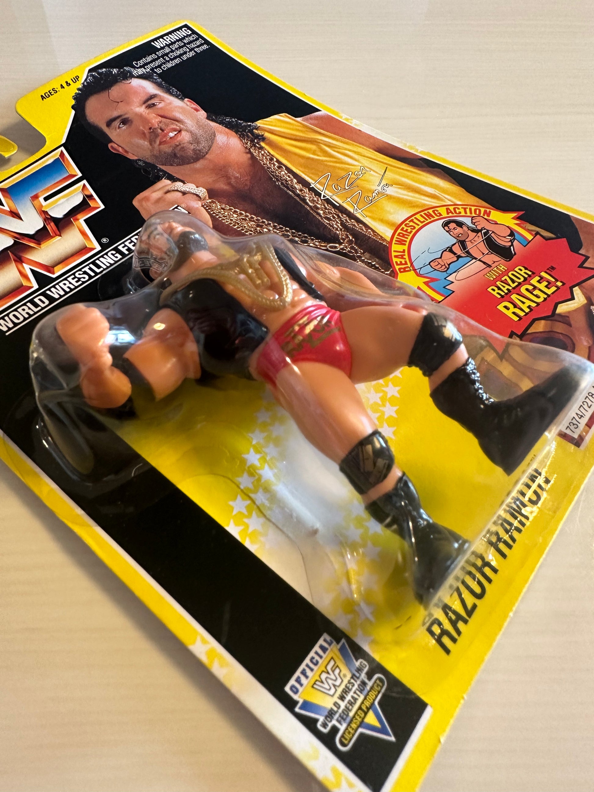 Wwf Hotline Razor Ramon Razor Ramon Series 7 WWF Hasbro – retrofigure