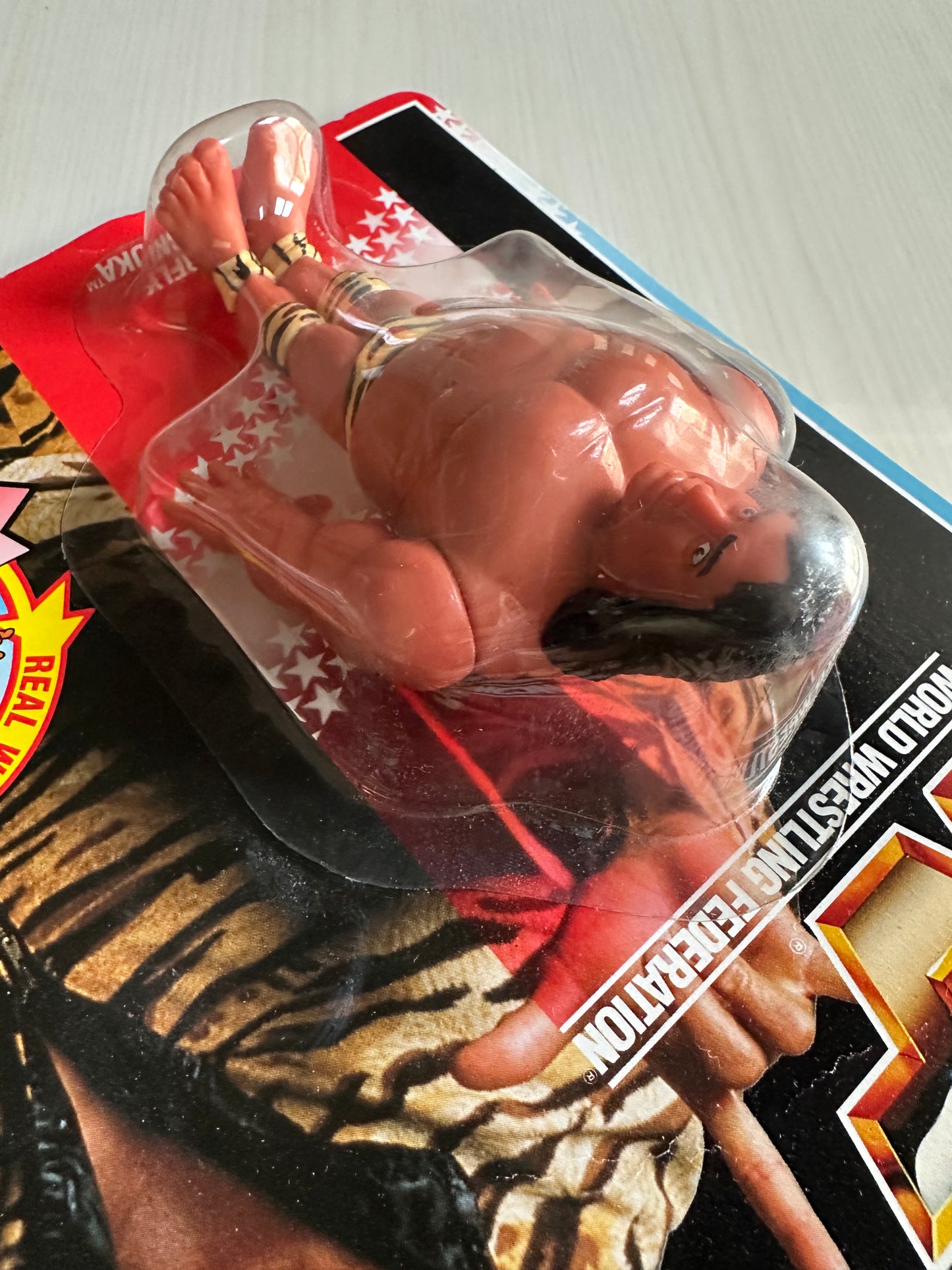 Superfly Jimmy Snuka Series 2 WWF Hasbro