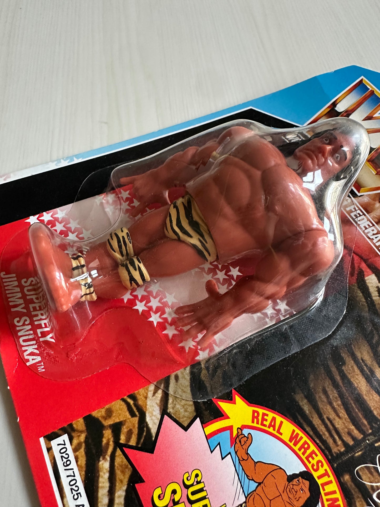 Superfly Jimmy Snuka Series 2 WWF Hasbro