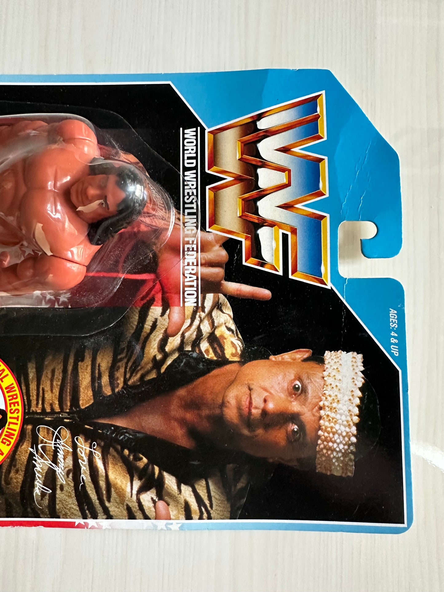 Superfly Jimmy Snuka Series 2 WWF Hasbro