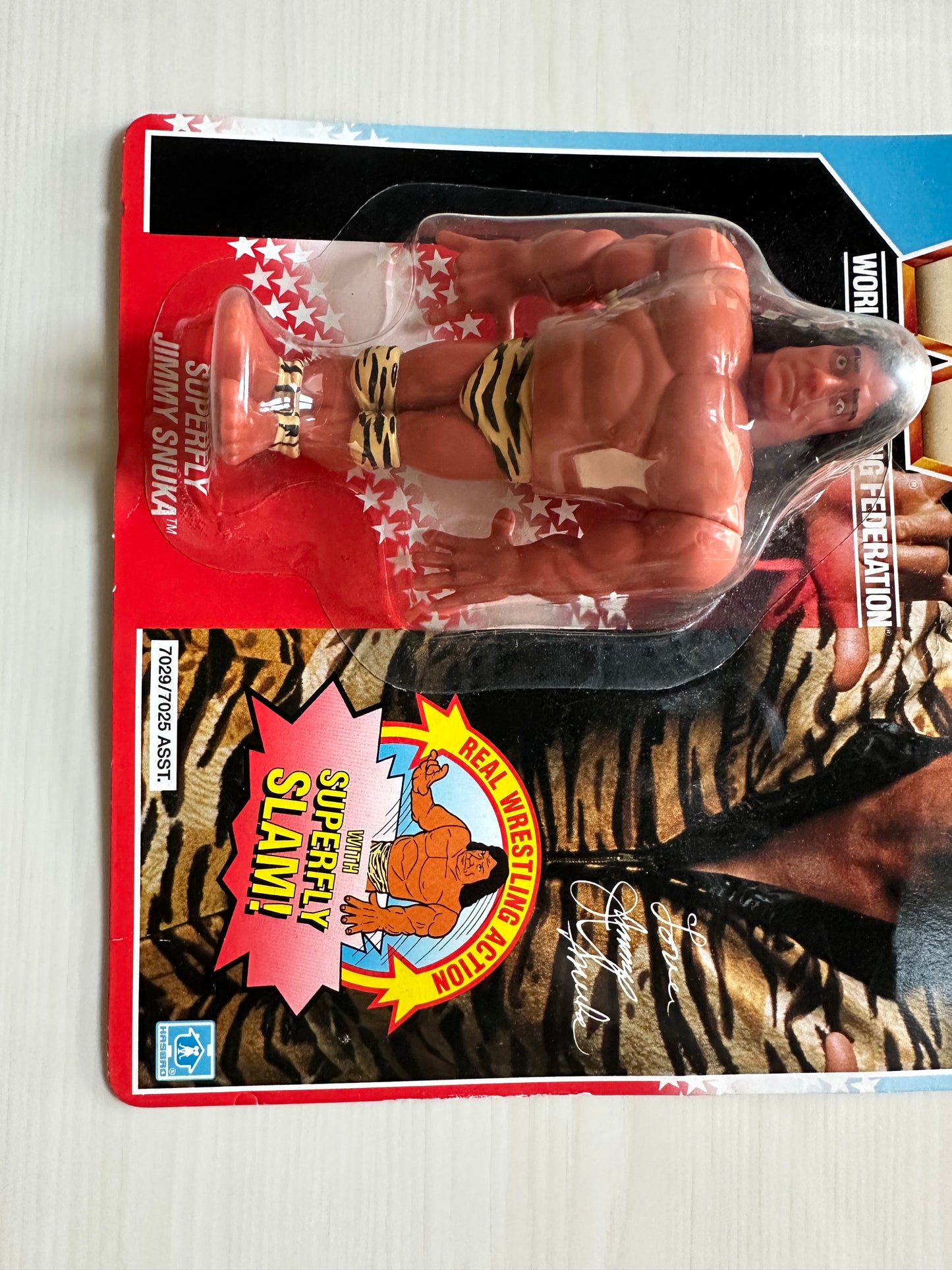 Superfly Jimmy Snuka Series 2 WWF Hasbro