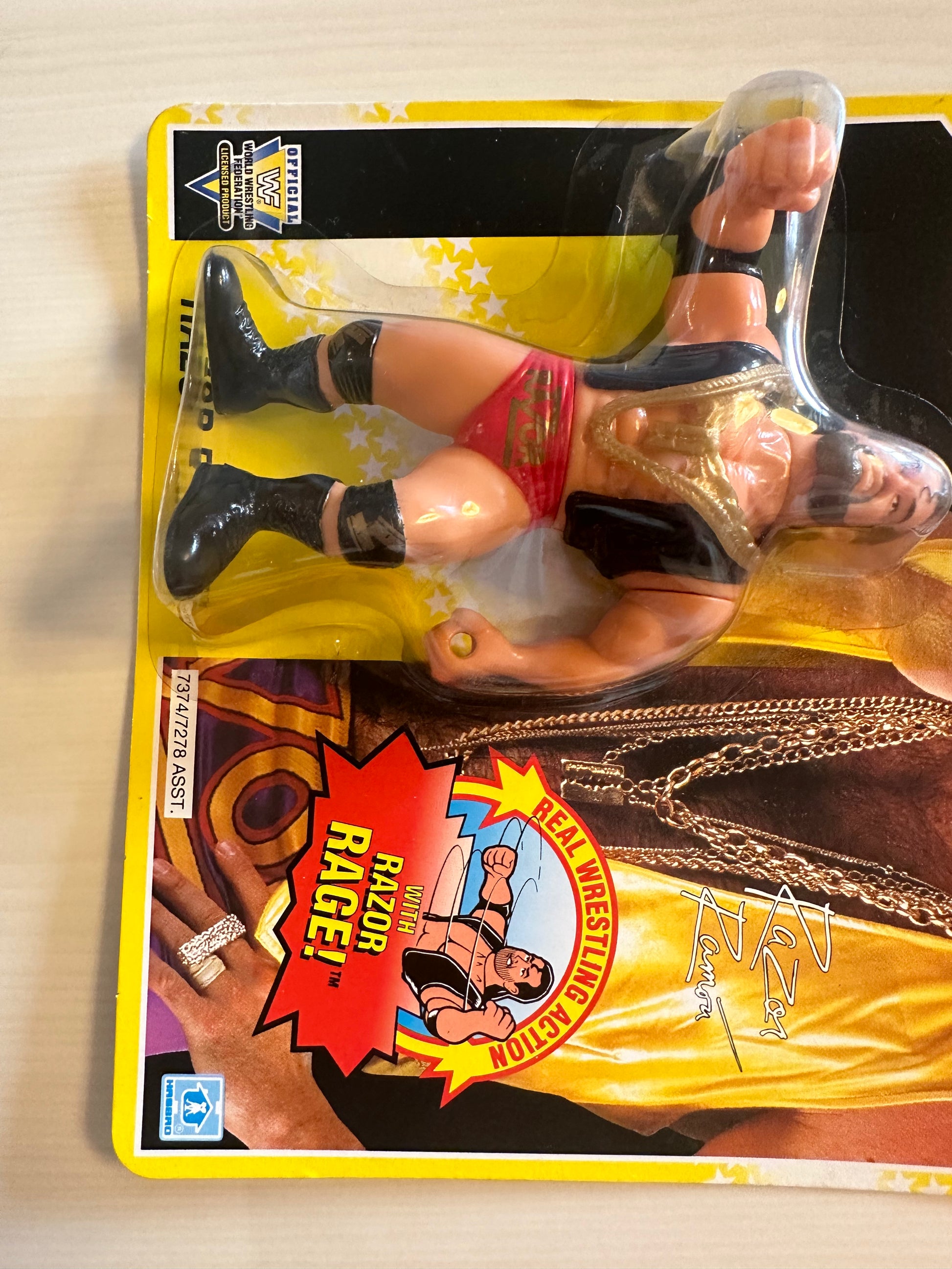 Wwe Hasbro Razor Ramon Razor Ramon Series 7 WWF Hasbro – retrofigure