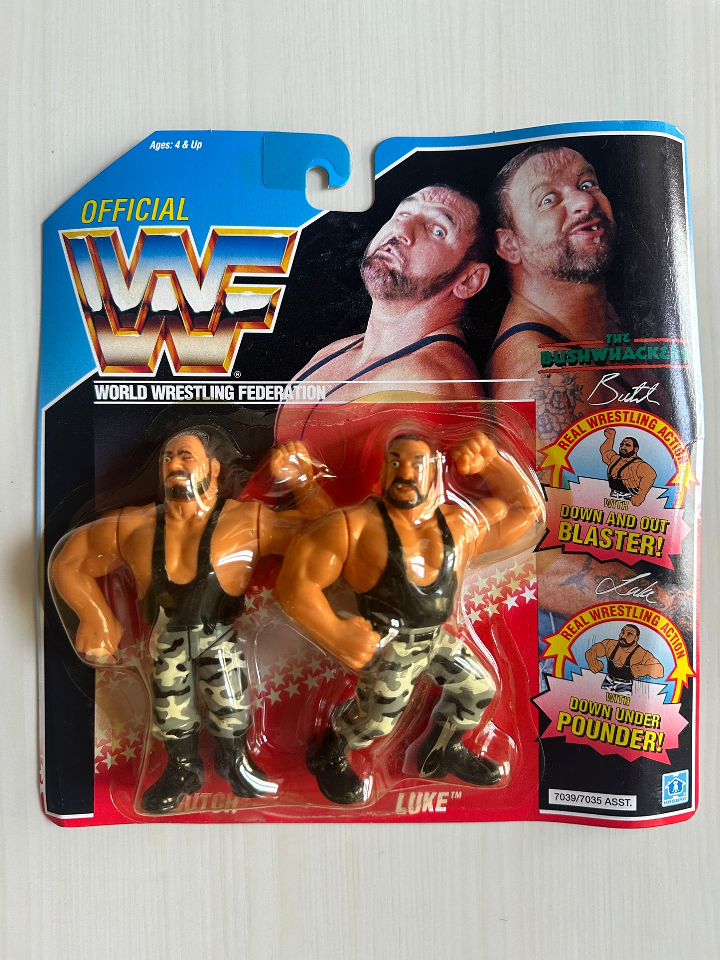 The Bushwhackers Series 2 WWF Hasbro