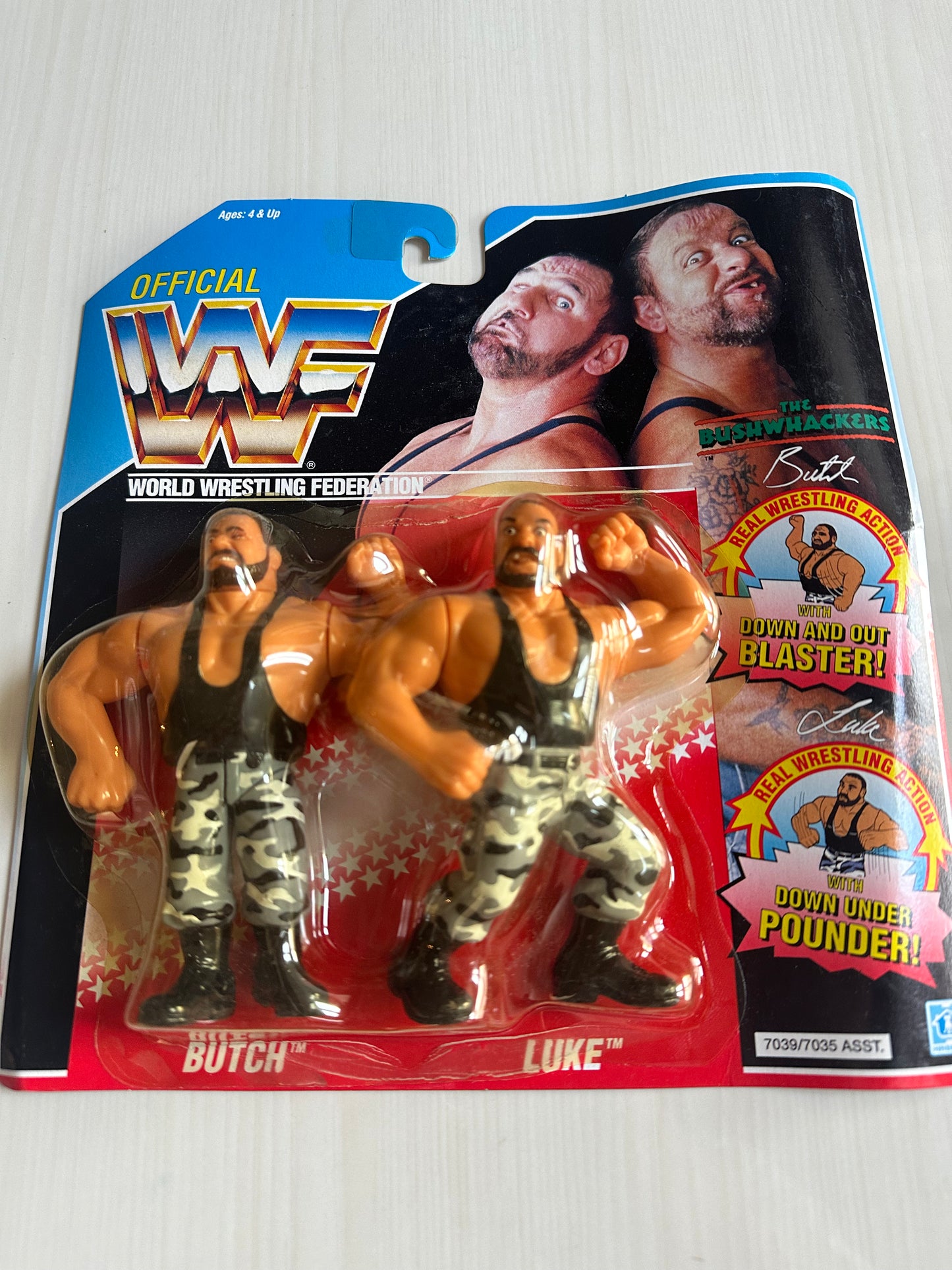 The Bushwhackers Series 2 WWF Hasbro
