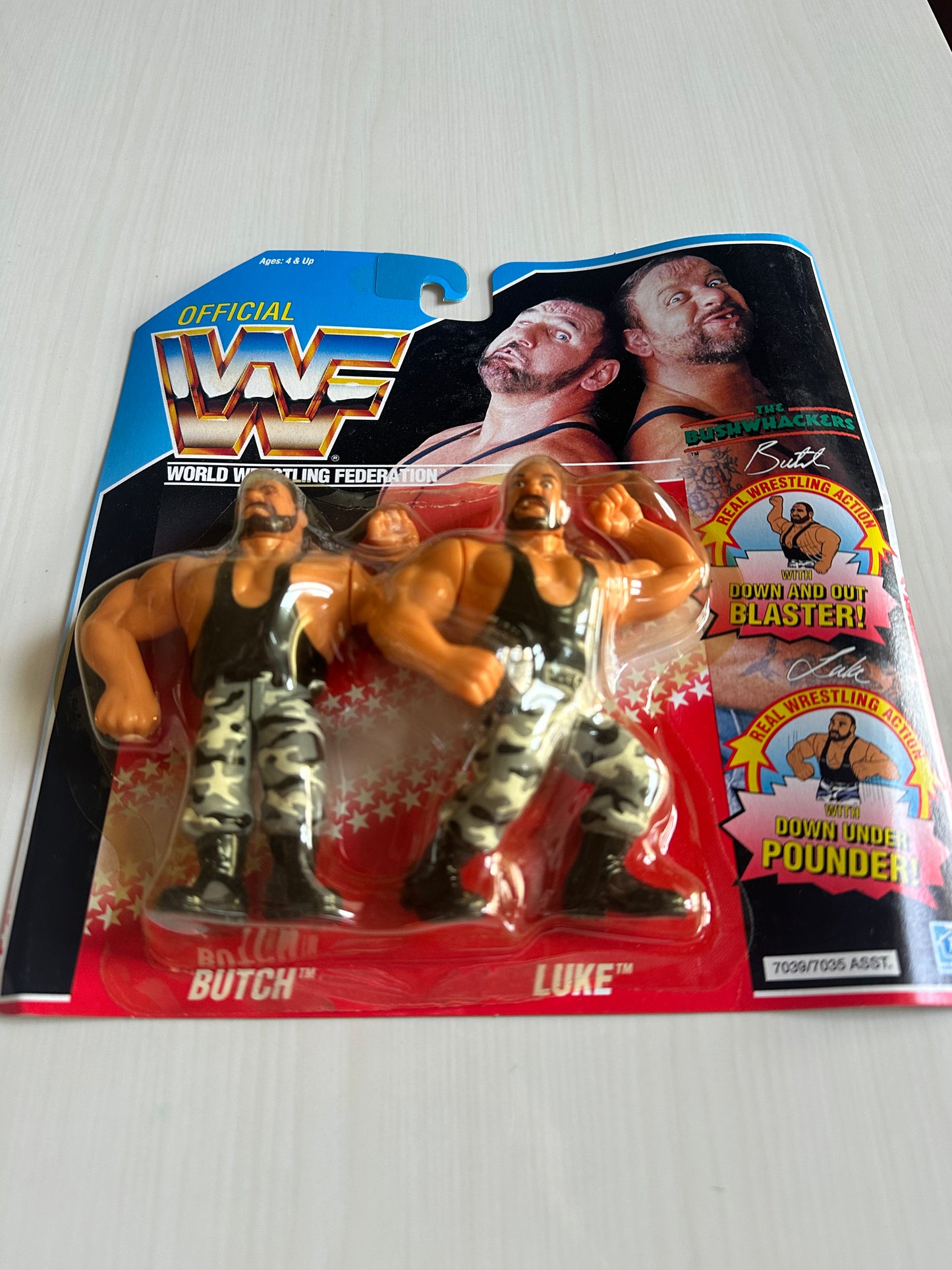 The Bushwhackers Series 2 WWF Hasbro