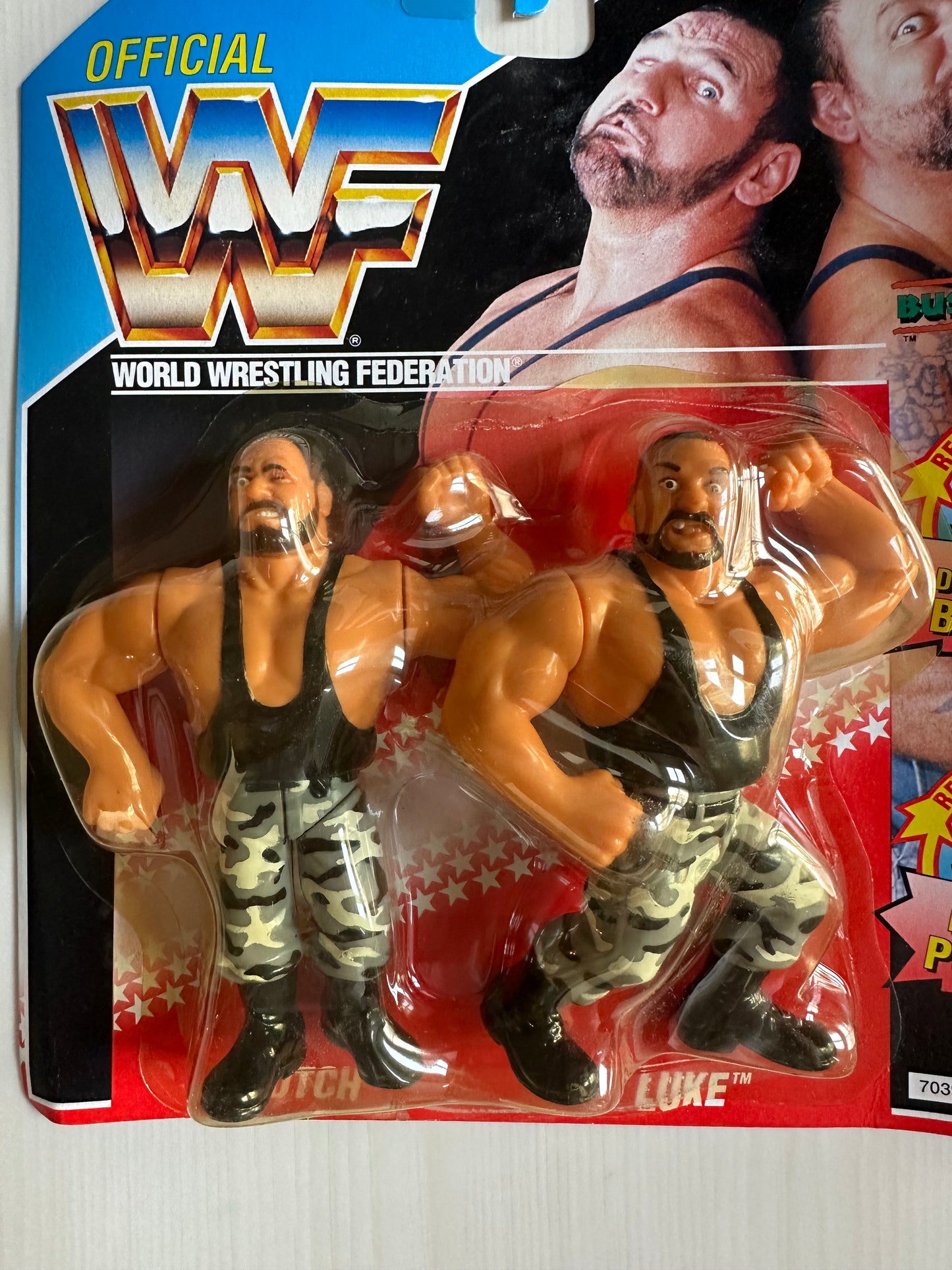The Bushwhackers Series 2 WWF Hasbro