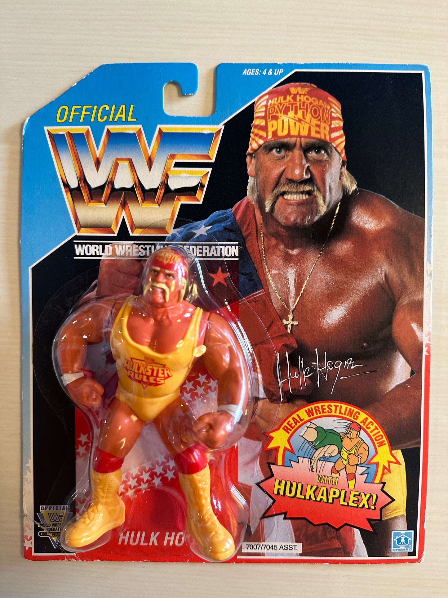 Hulk Hogan Series 3 WWF Hasbro