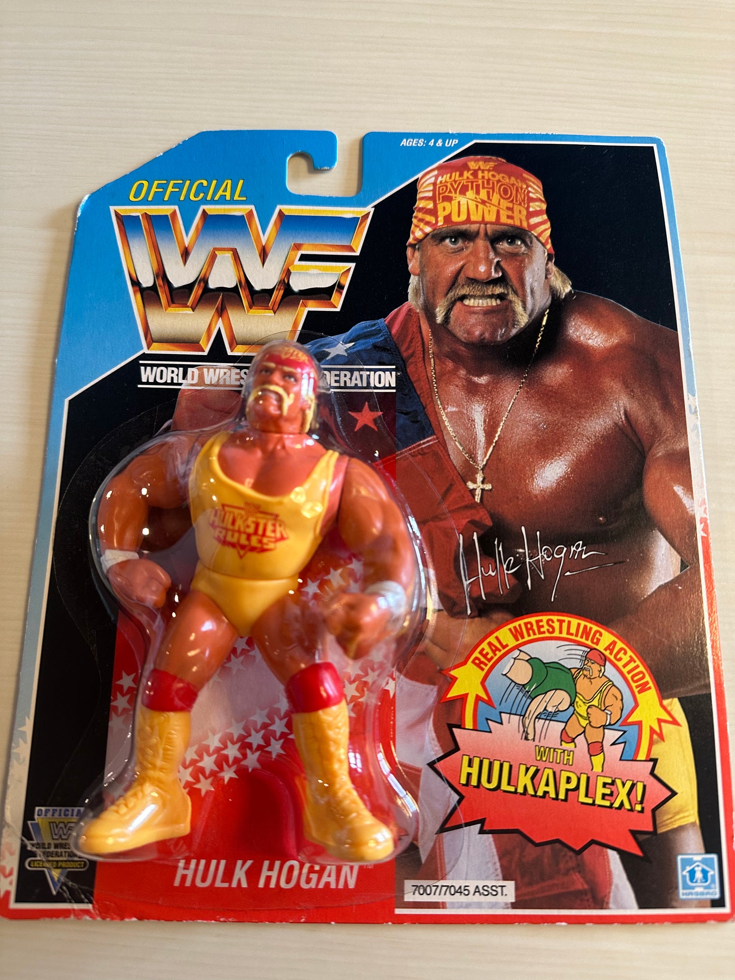 Hulk Hogan Series 3 WWF Hasbro