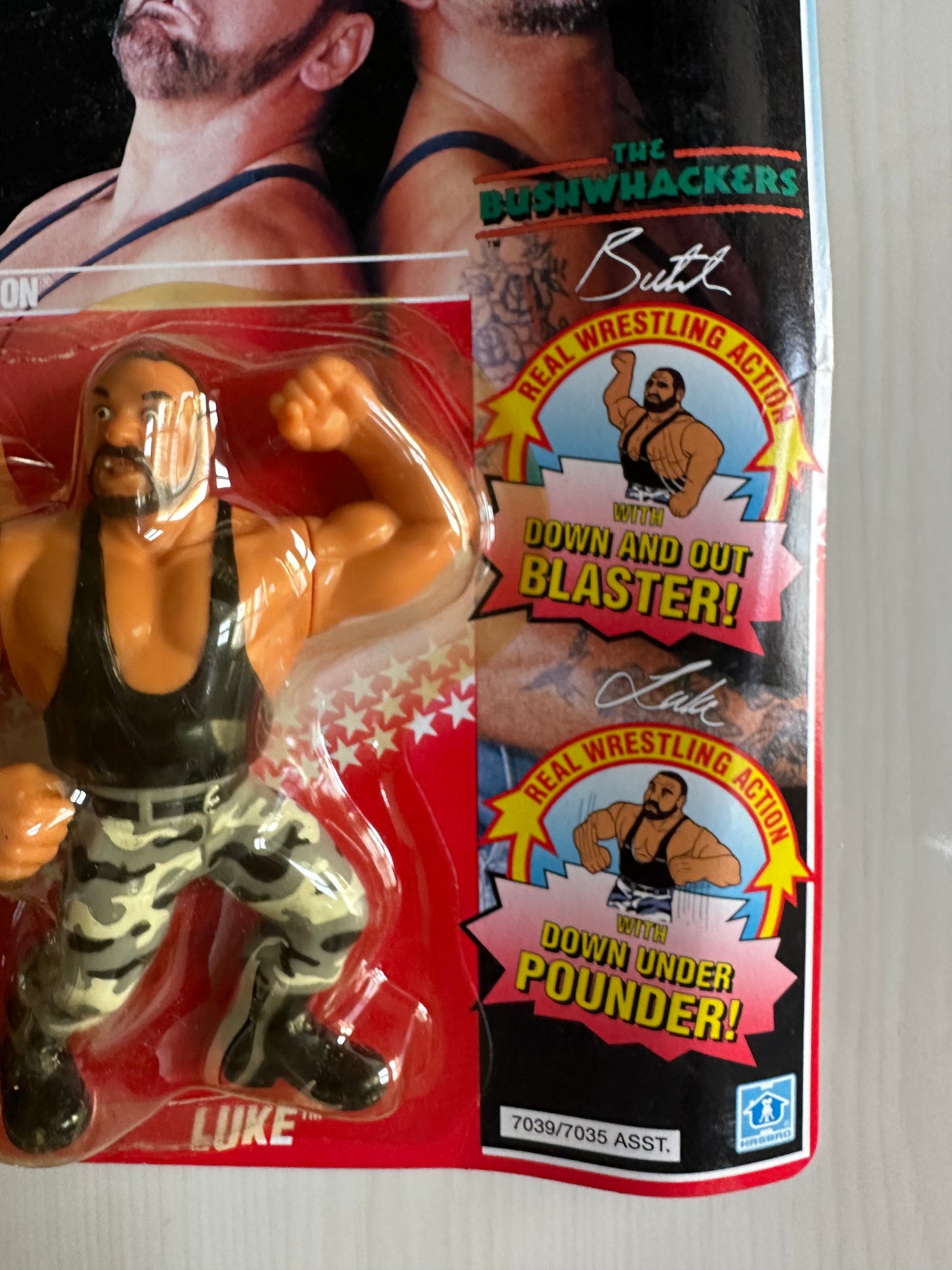 The Bushwhackers Series 2 WWF Hasbro