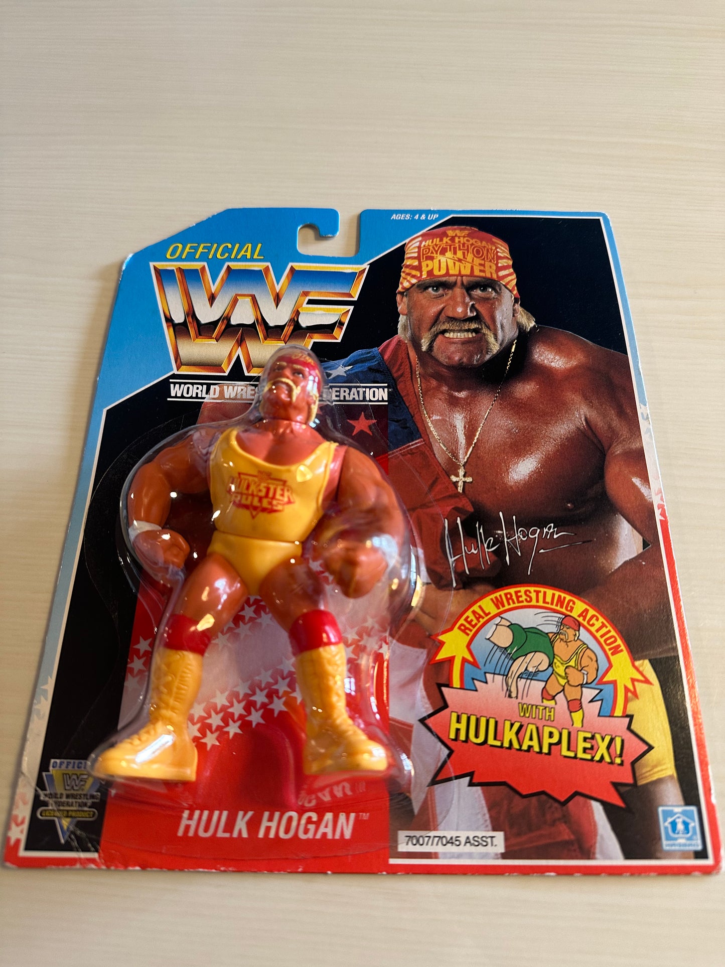 Hulk Hogan Series 3 WWF Hasbro