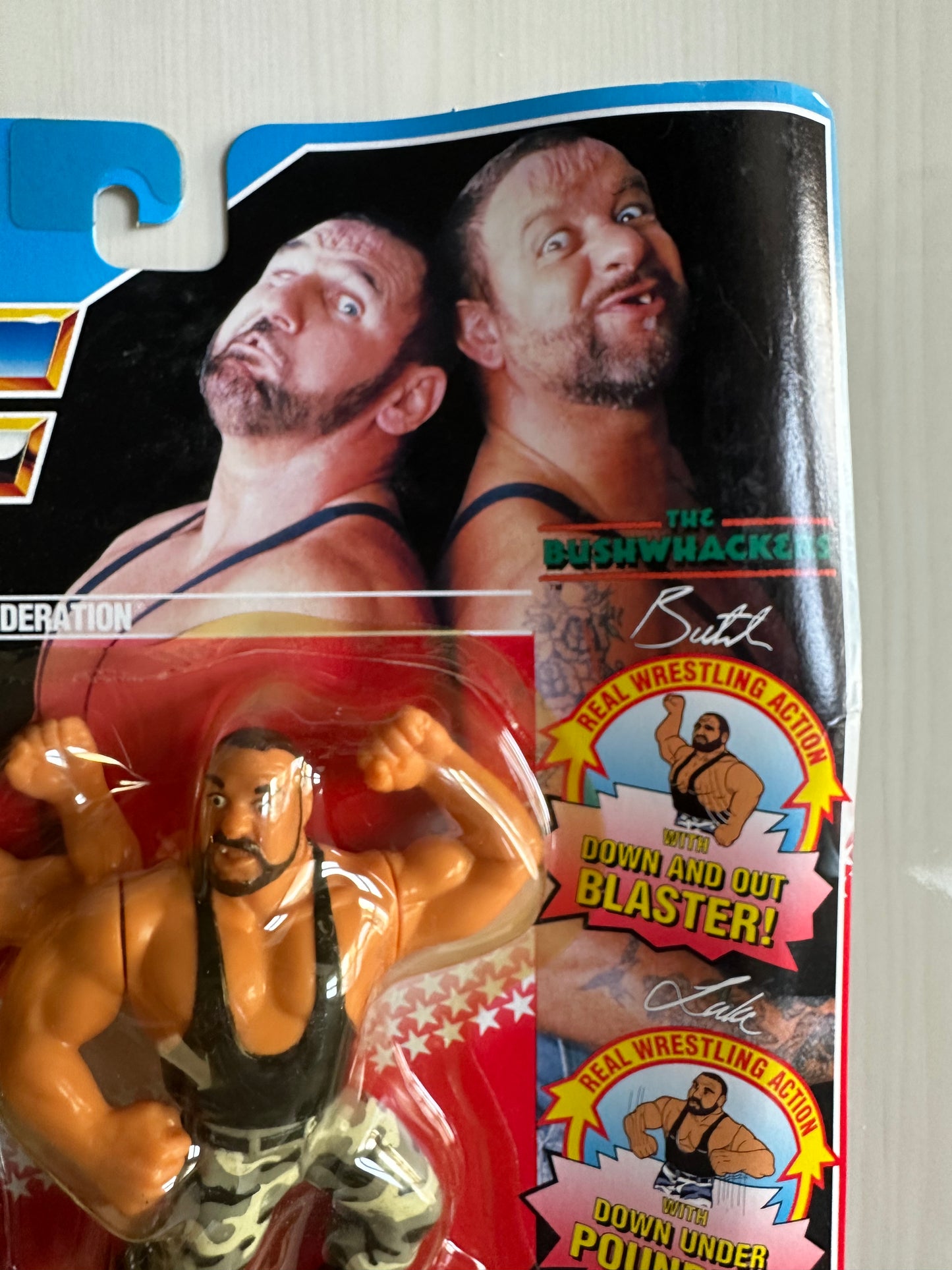 The Bushwhackers Series 2 WWF Hasbro