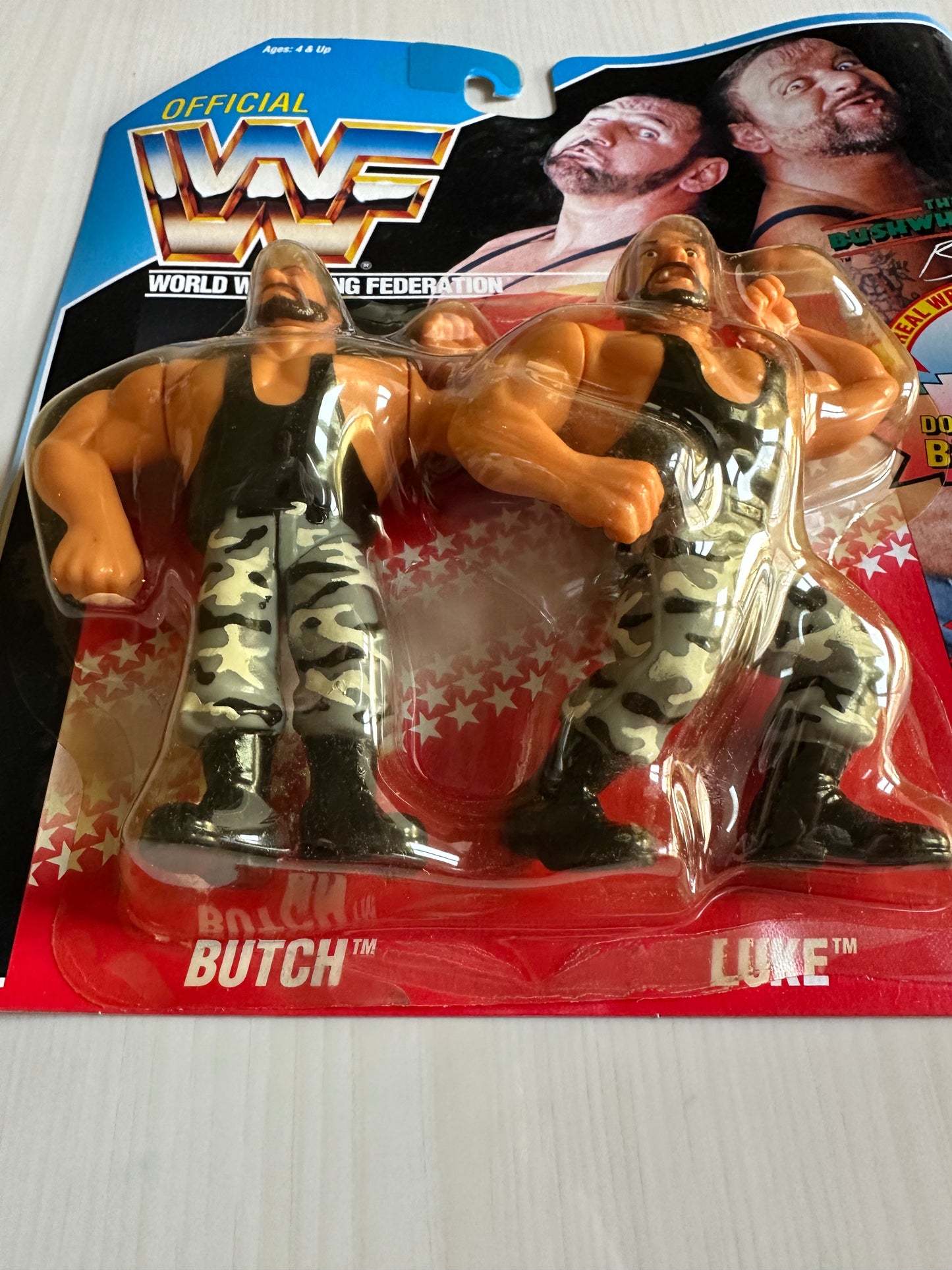 The Bushwhackers Series 2 WWF Hasbro