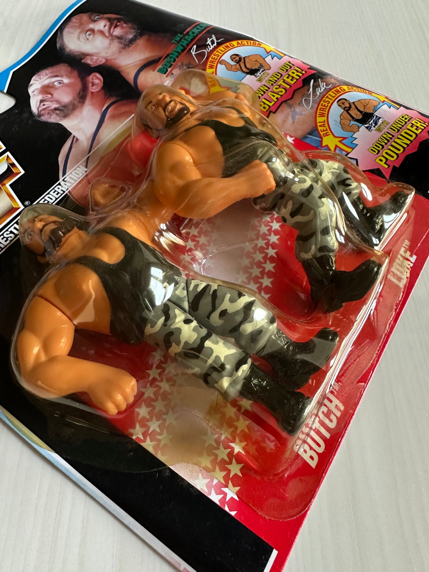The Bushwhackers Series 2 WWF Hasbro