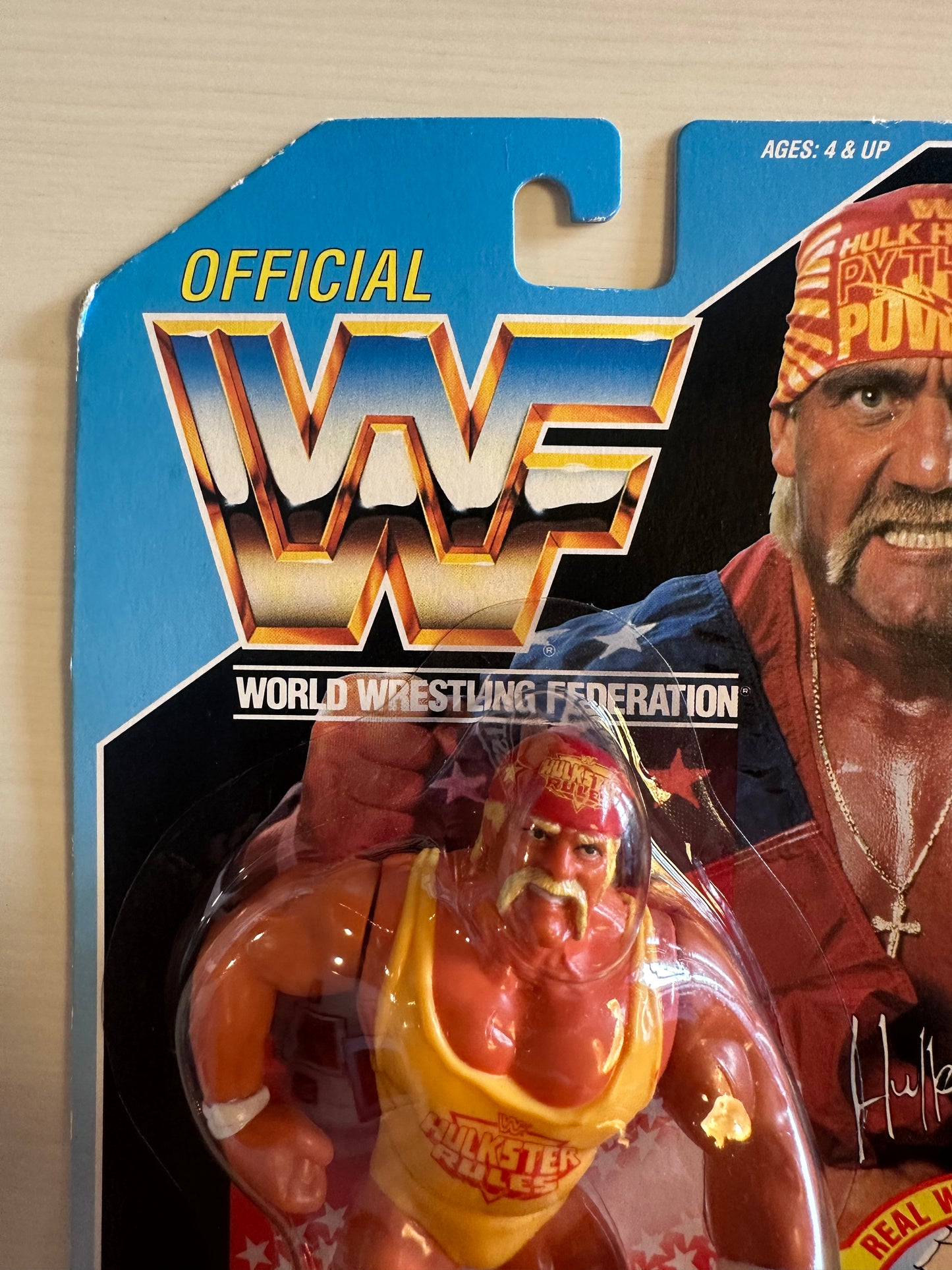 Hulk Hogan Series 3 WWF Hasbro