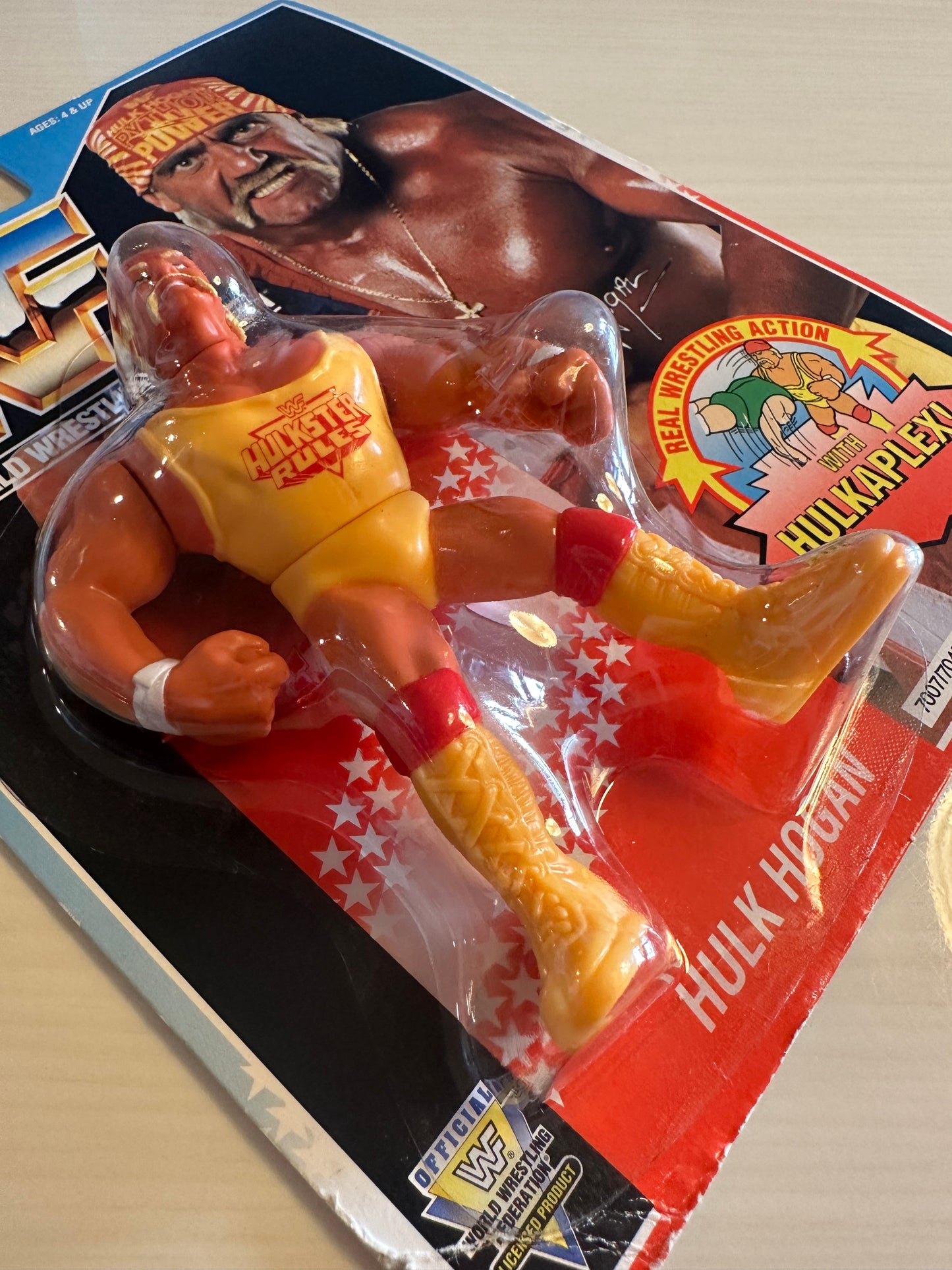 Hulk Hogan Series 3 WWF Hasbro