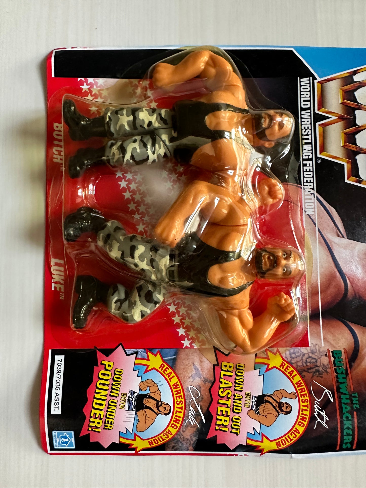 The Bushwhackers Series 2 WWF Hasbro
