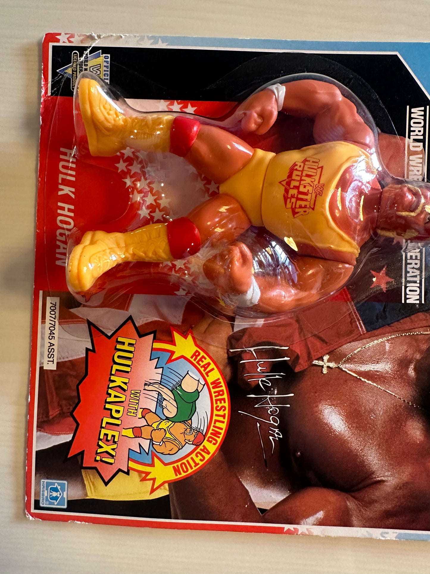 Hulk Hogan Series 3 WWF Hasbro