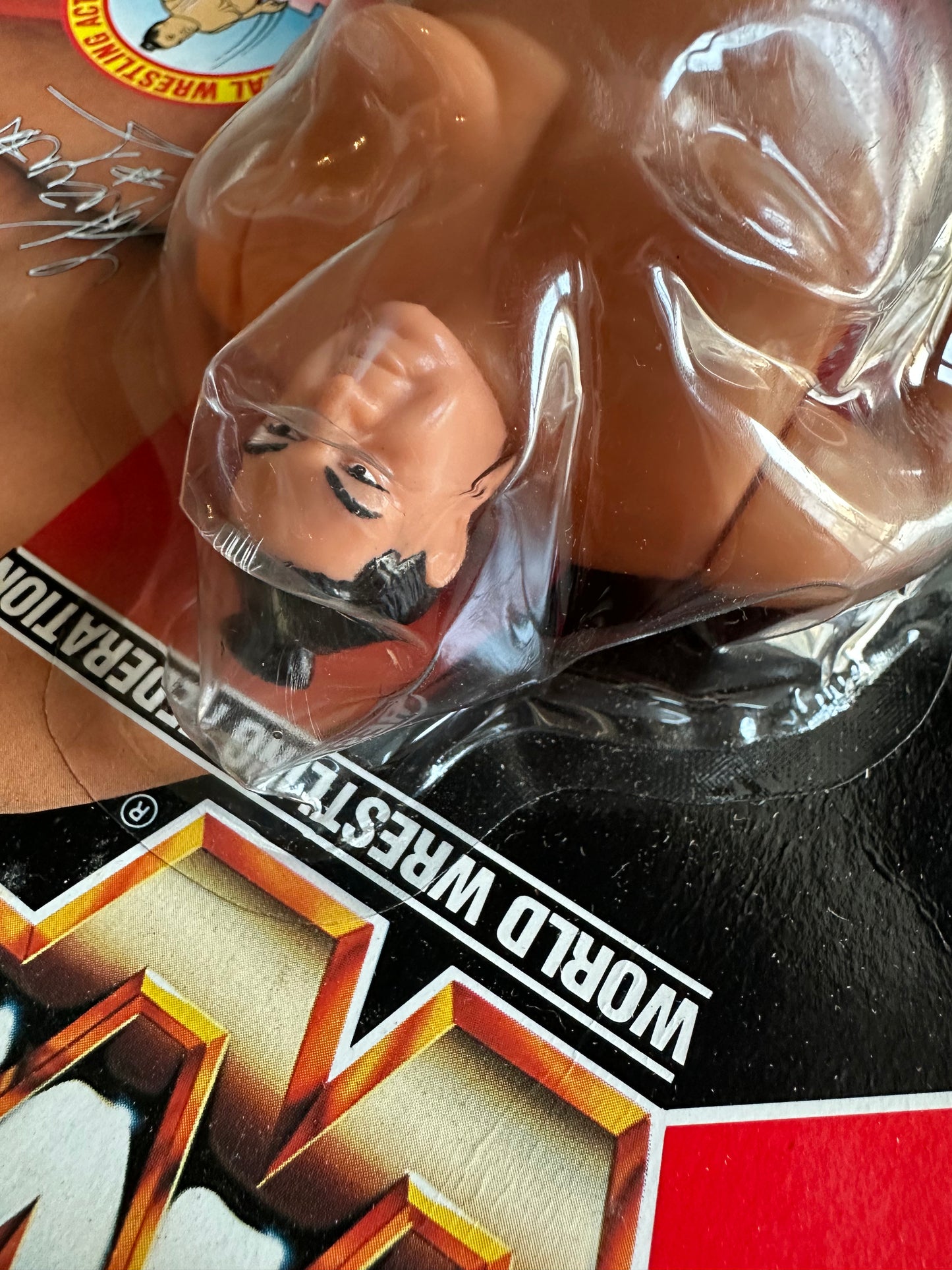 Yokozuna Series 8 WWF Hasbro MOC figure