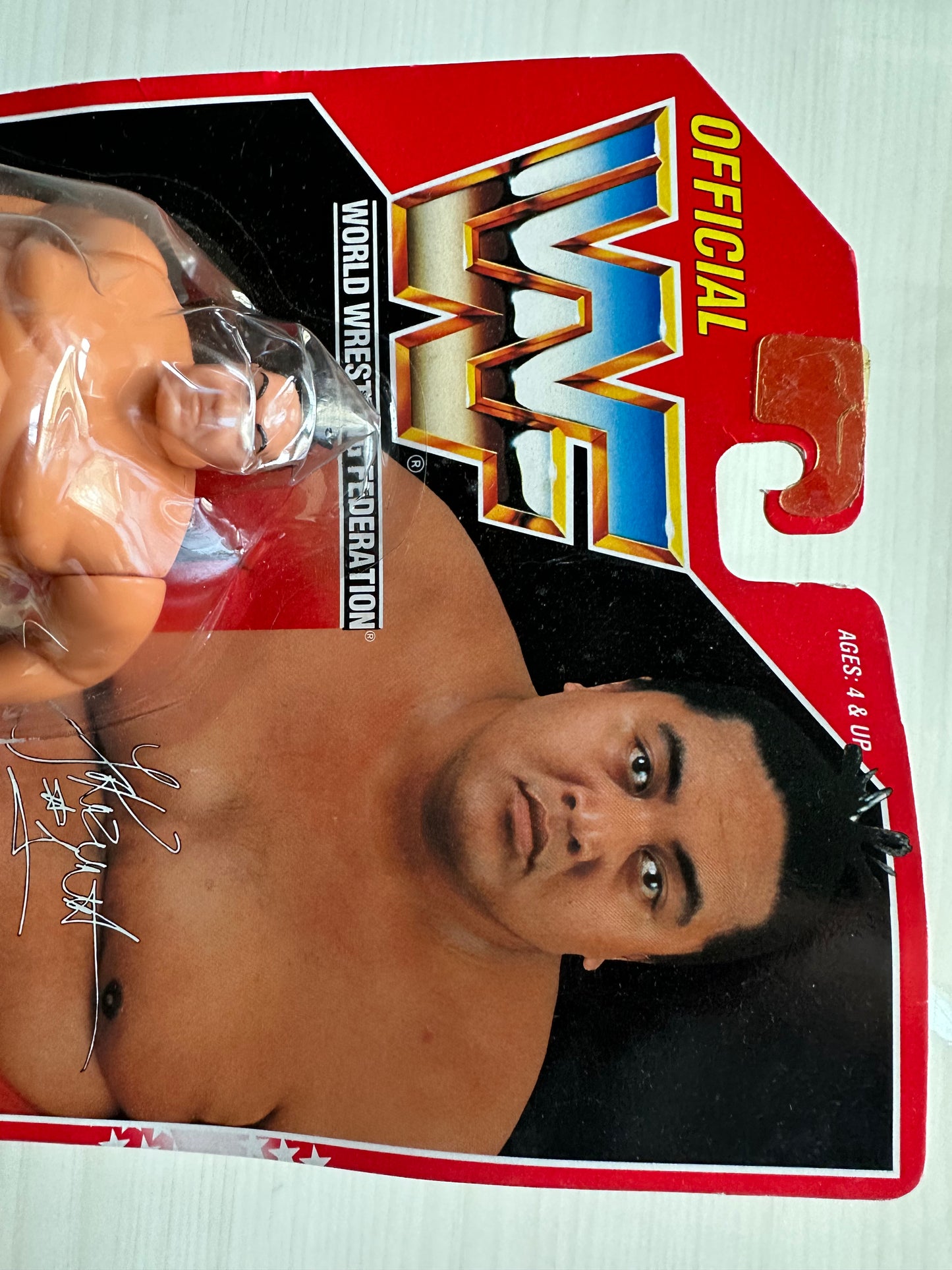 Yokozuna Series 8 WWF Hasbro MOC figure