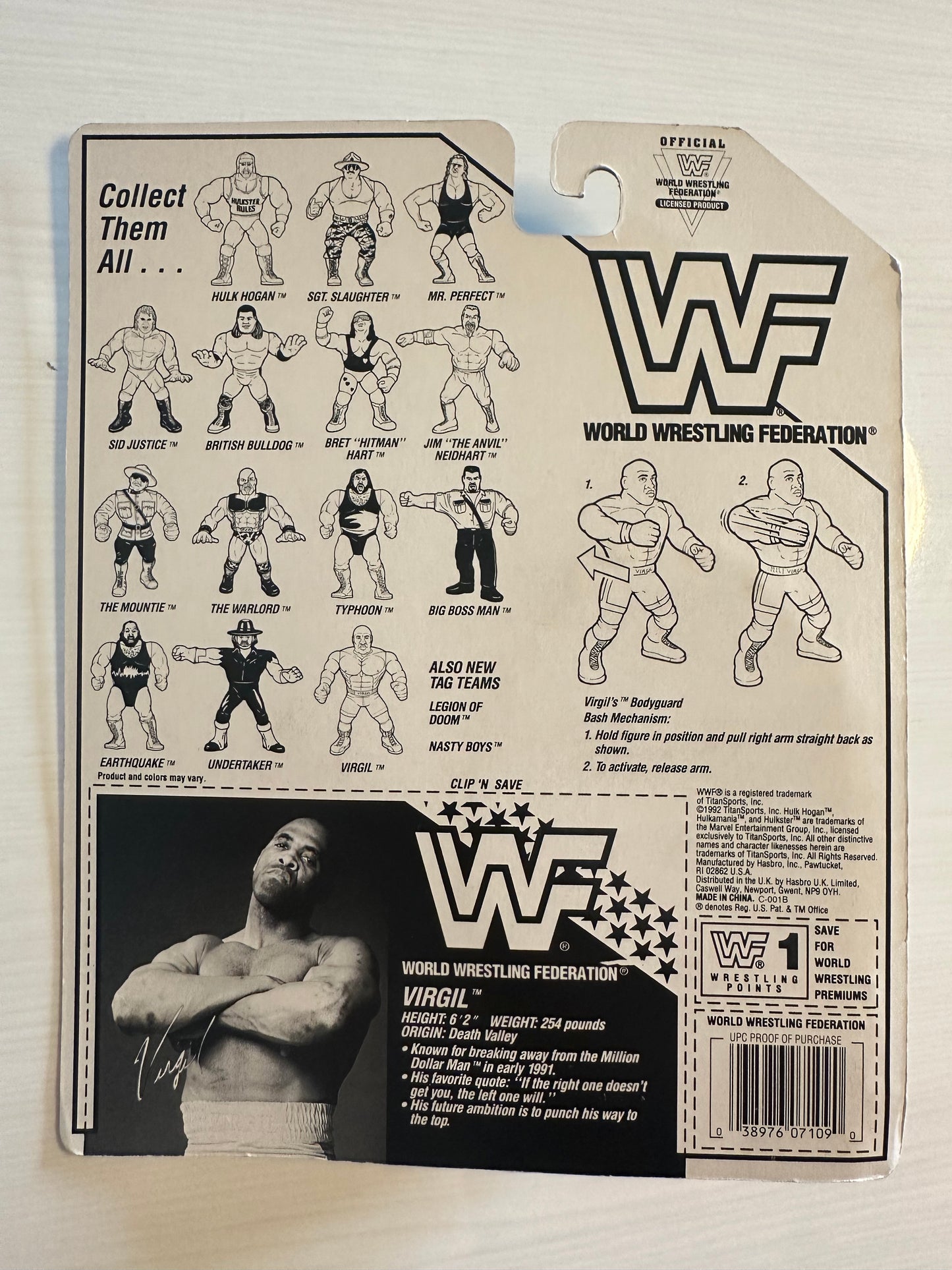 Virgil Series 5 WWF Hasbro