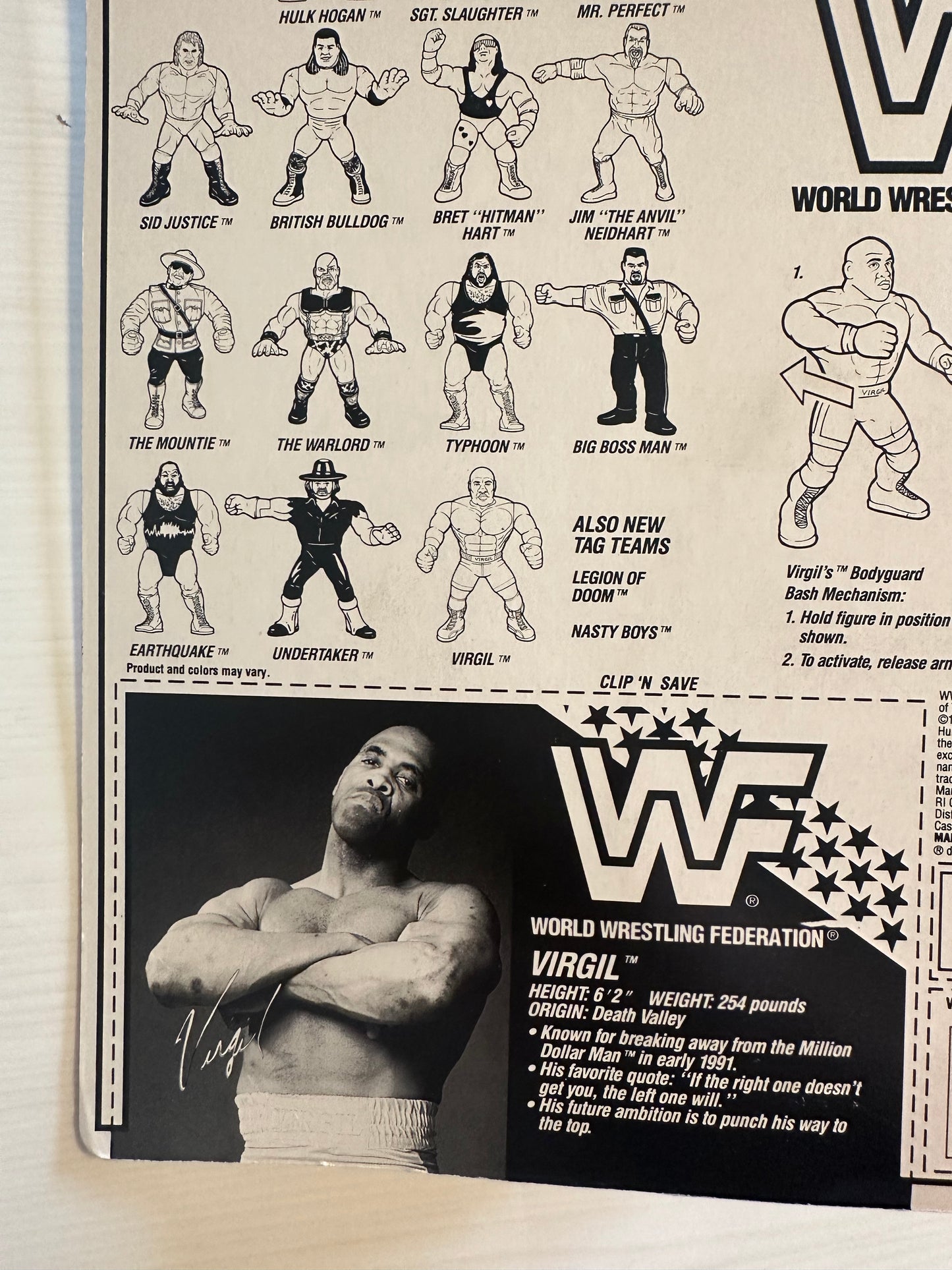 Virgil Series 5 WWF Hasbro