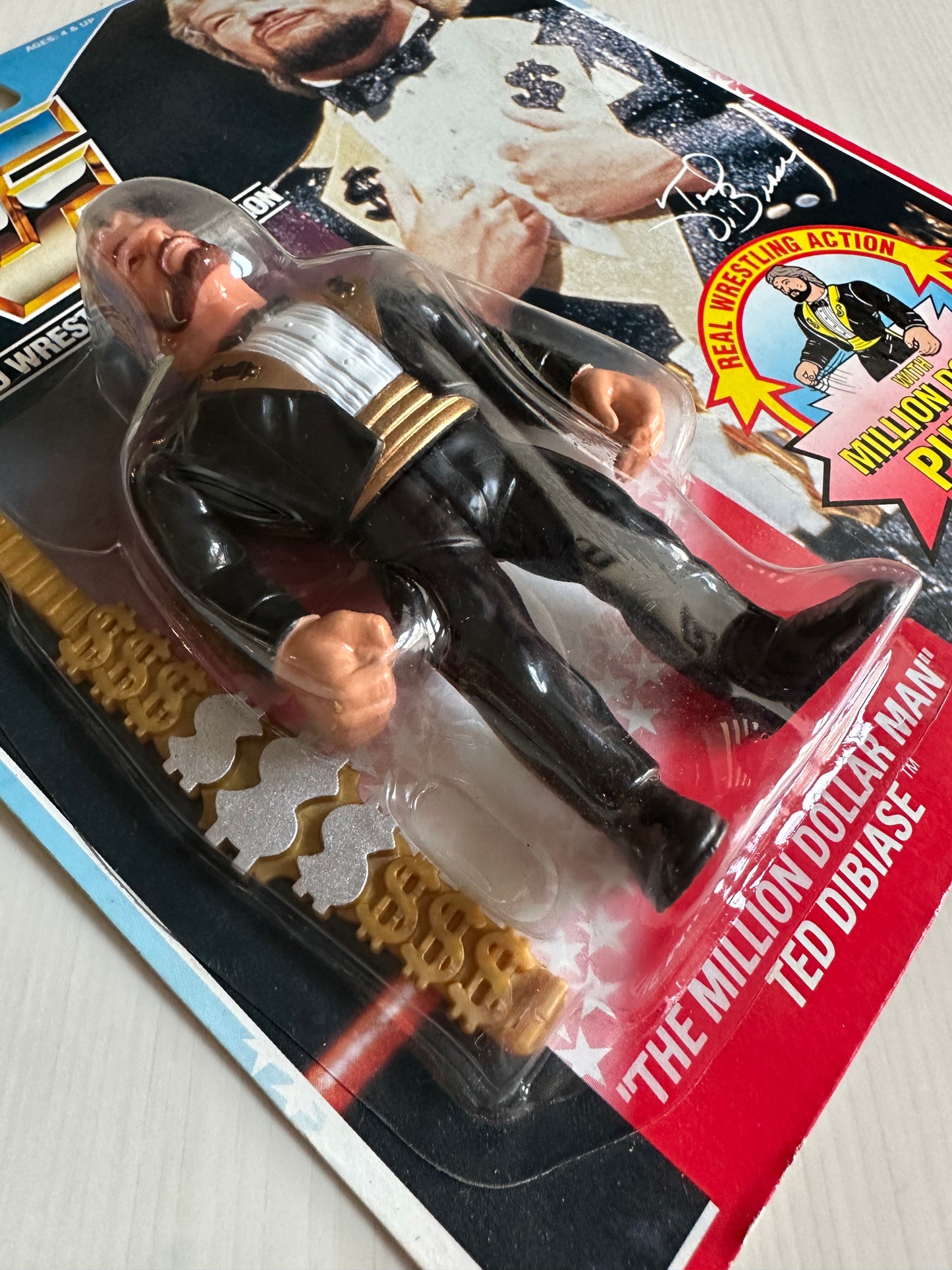 Million Dollar Man Series 1 WWF Hasbro