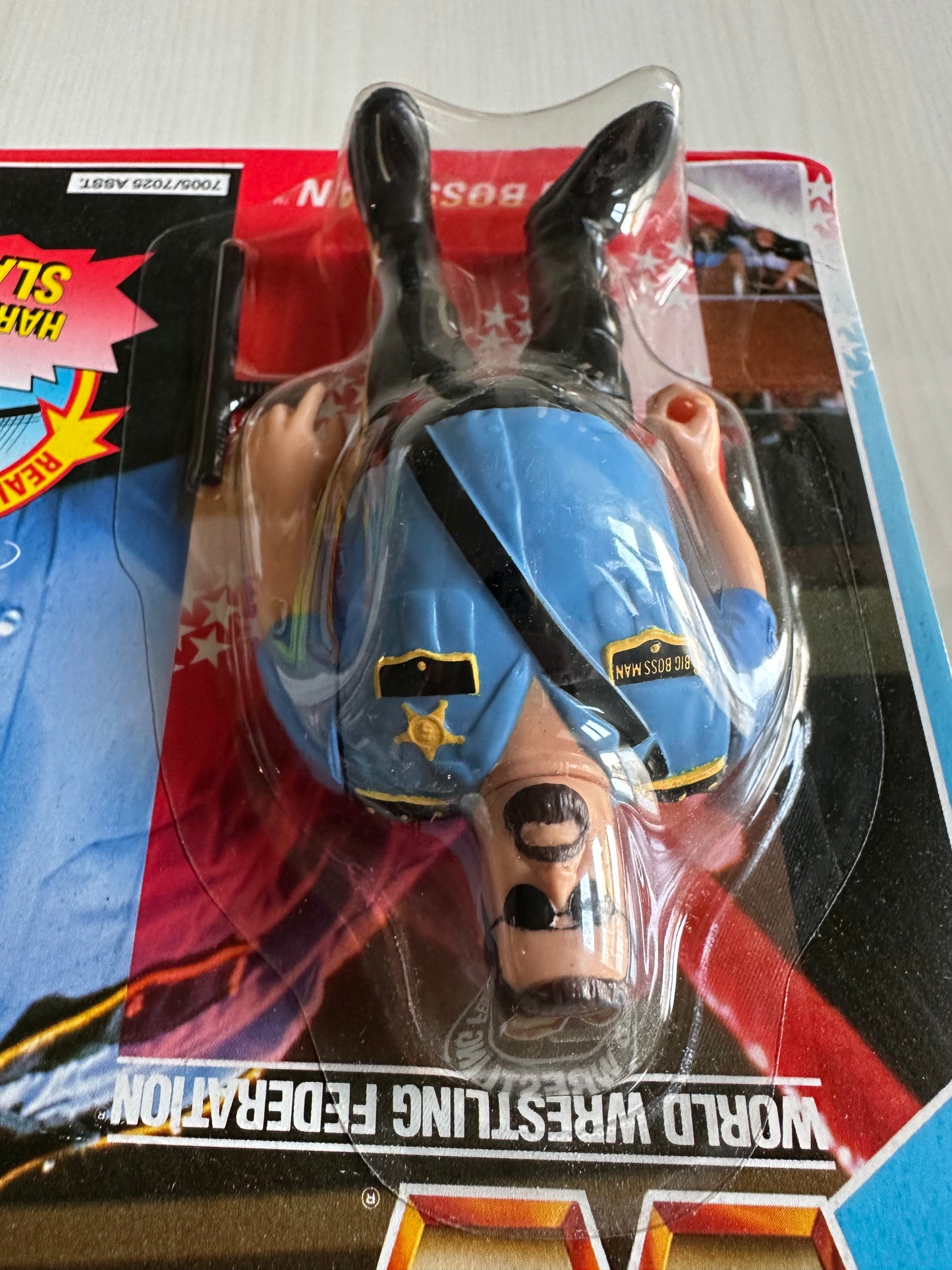 Big Boss Man Series 1 WWF Hasbro MOC figure
