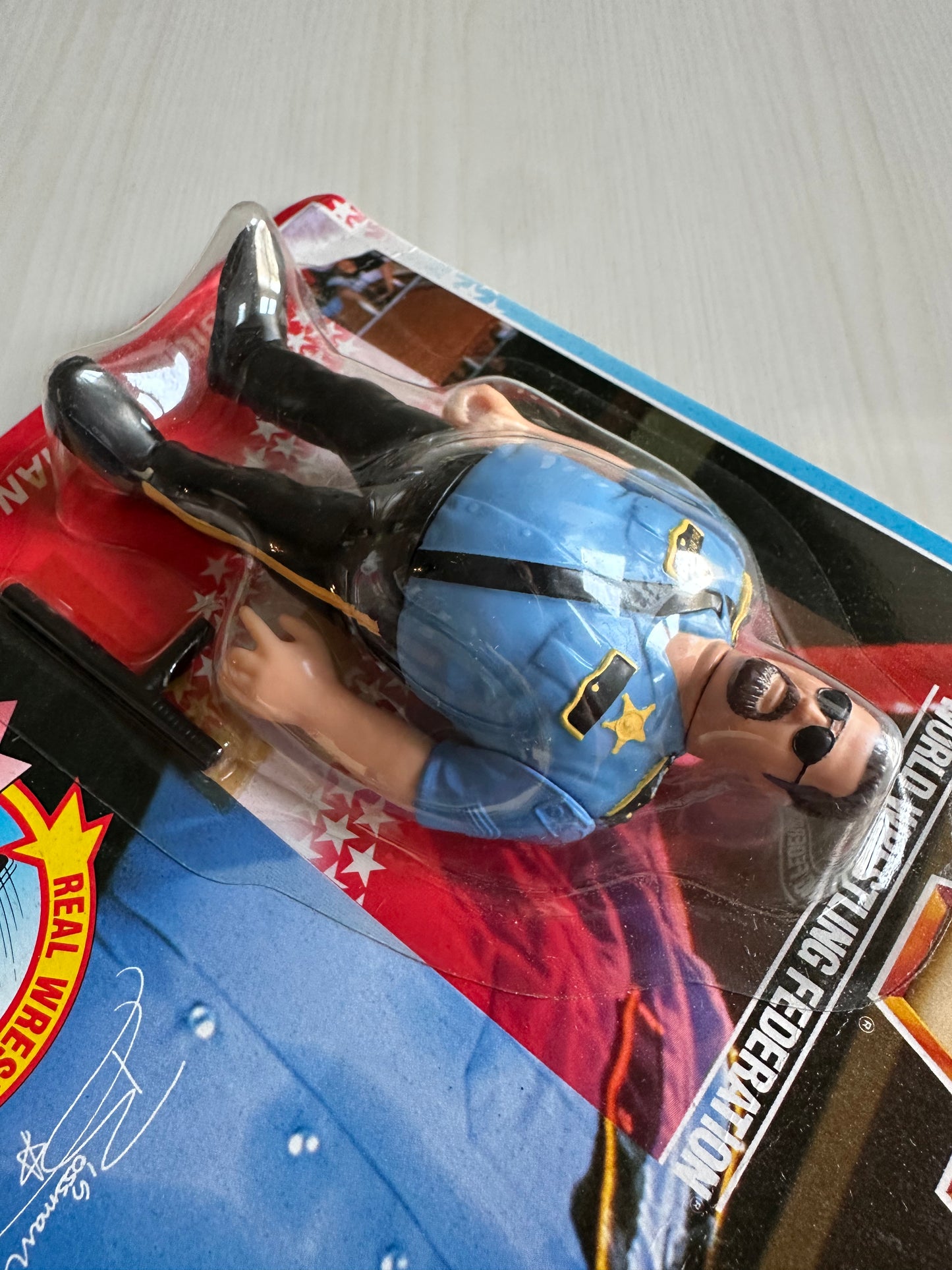 Big Boss Man Series 1 WWF Hasbro MOC figure