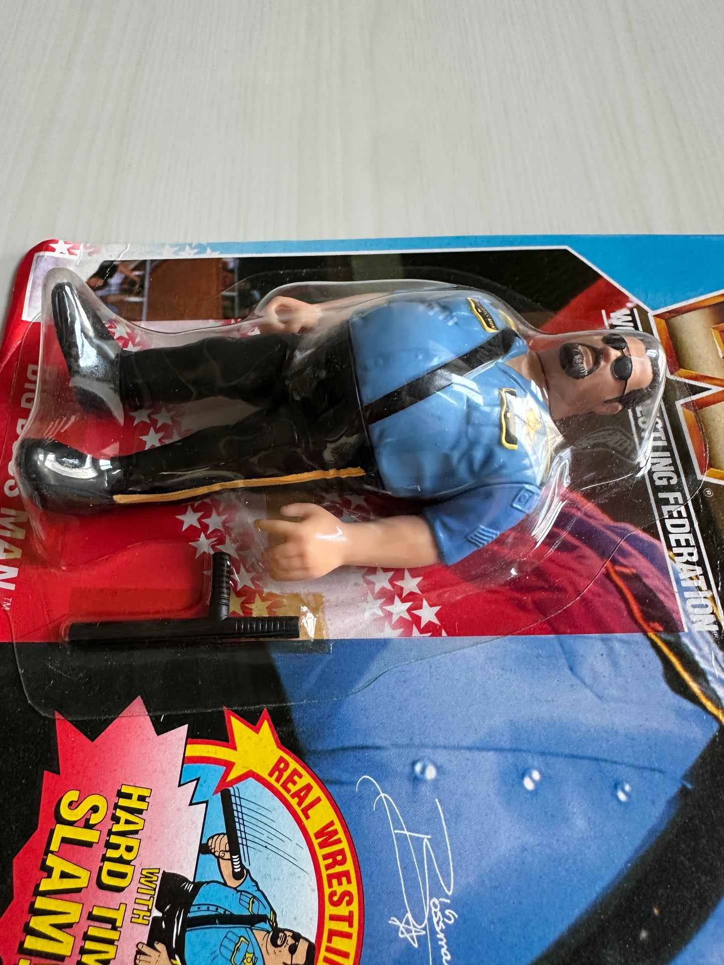 Big Boss Man Series 1 WWF Hasbro MOC figure