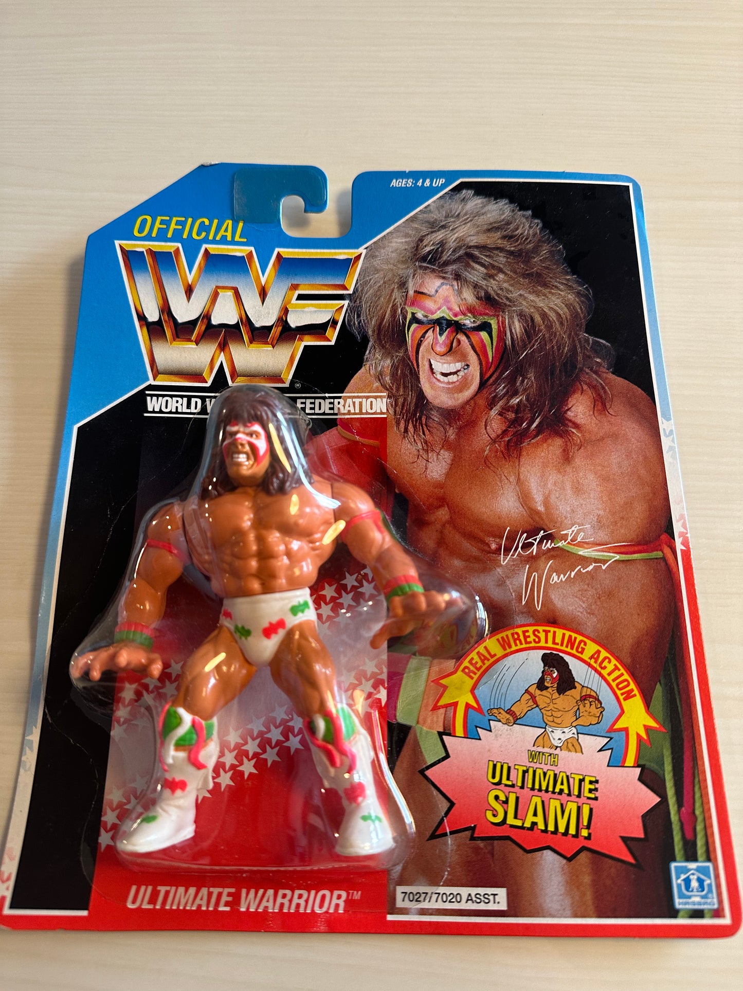 Ultimate Warrior Series 2 WWF Hasbro