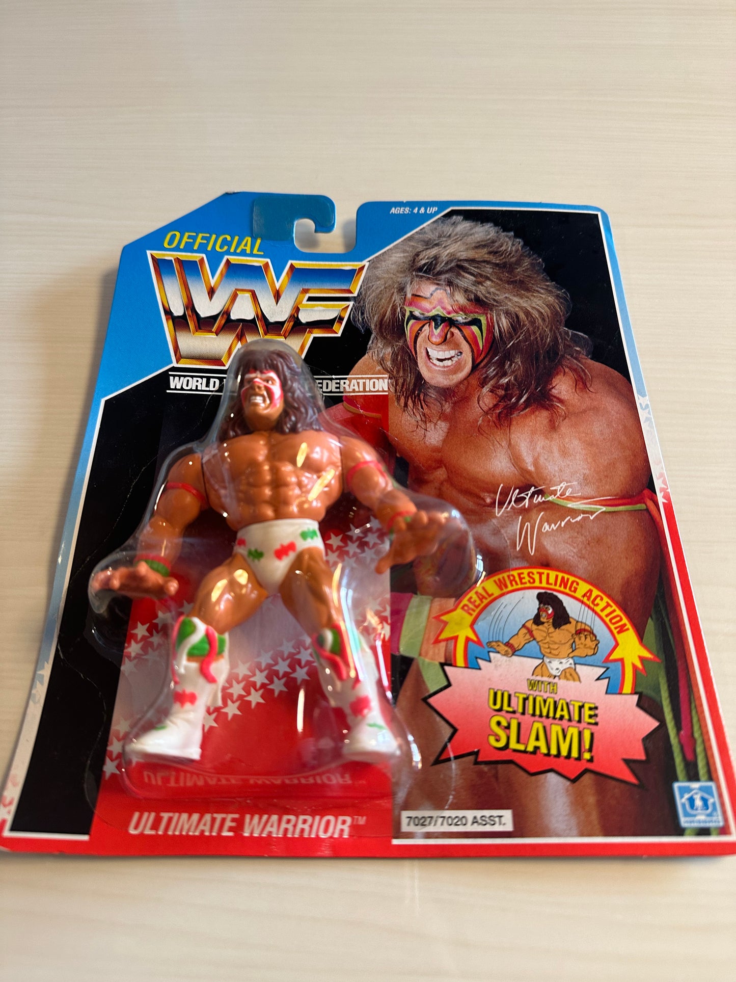 Ultimate Warrior Series 2 WWF Hasbro