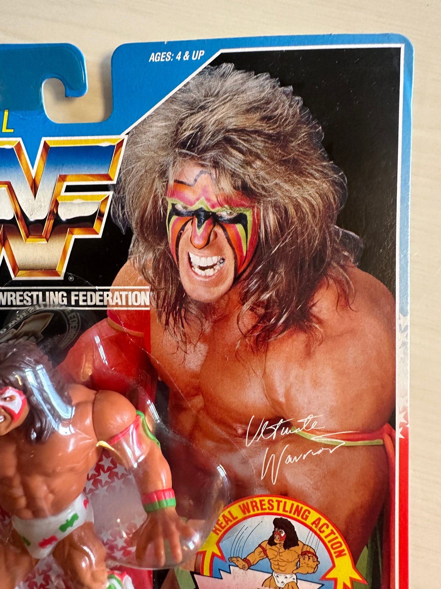 Ultimate Warrior Series 2 WWF Hasbro