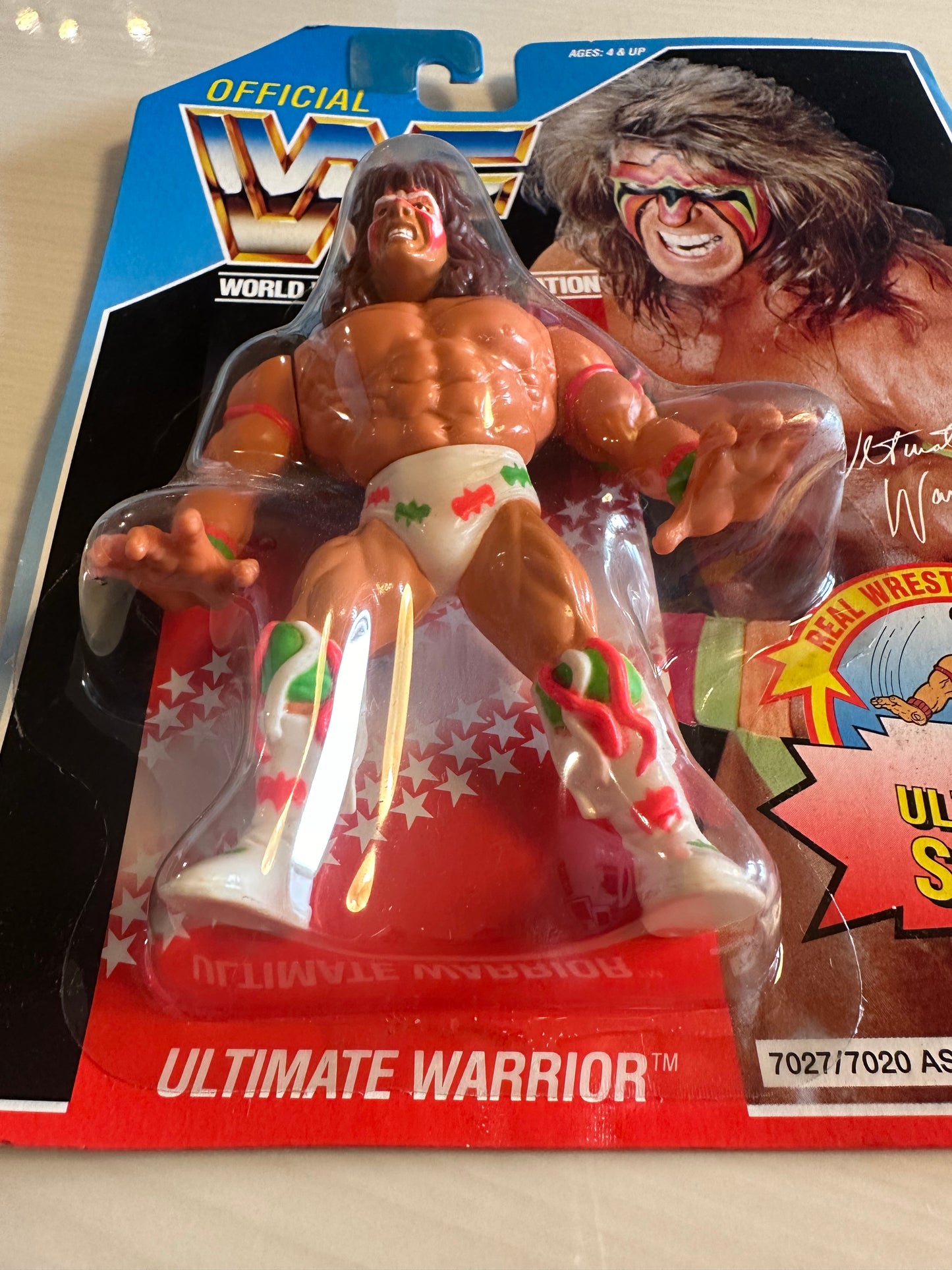 Ultimate Warrior Series 2 WWF Hasbro