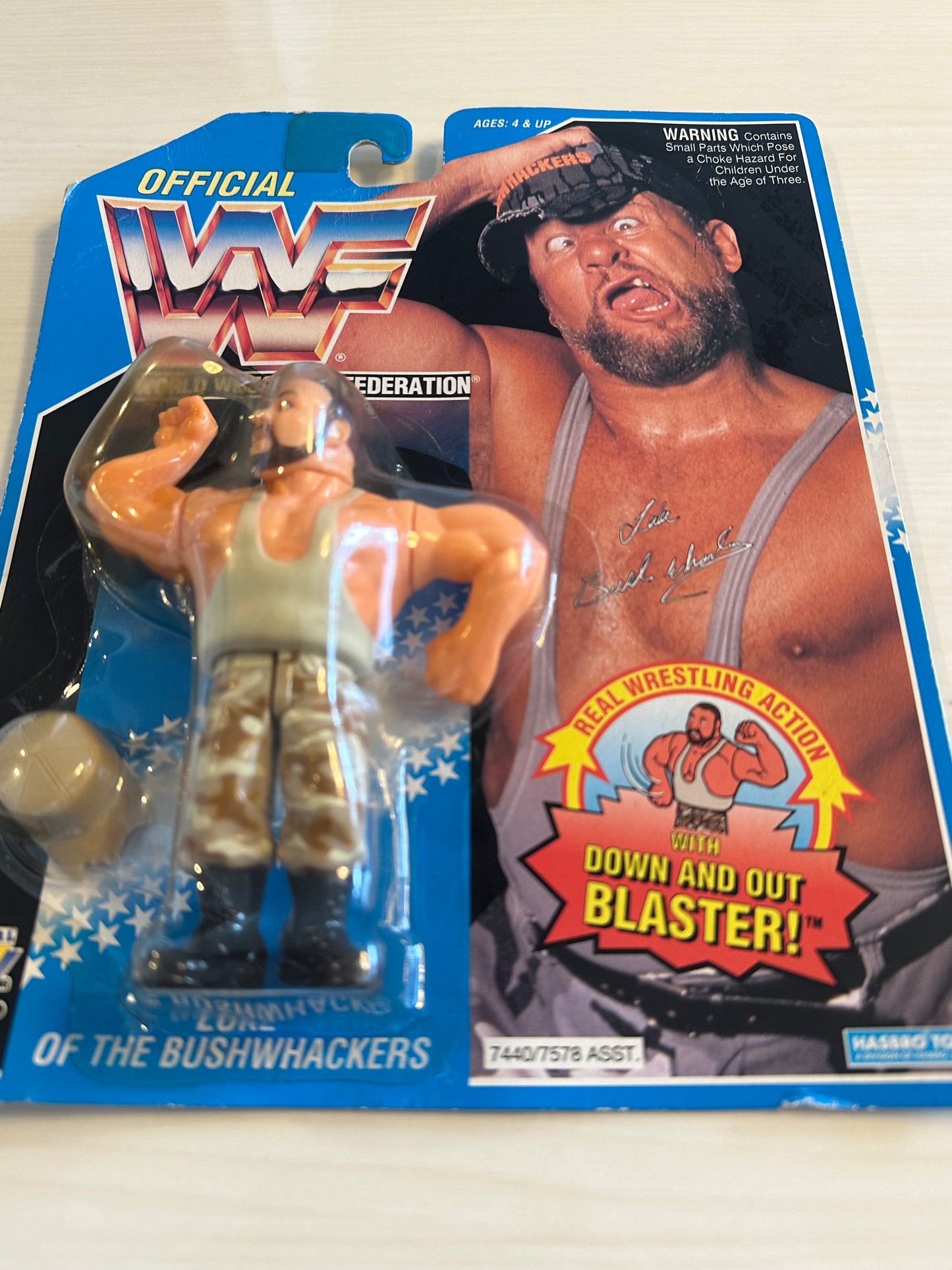 Luke the Bushwhacker Series 10 WWF Hasbro